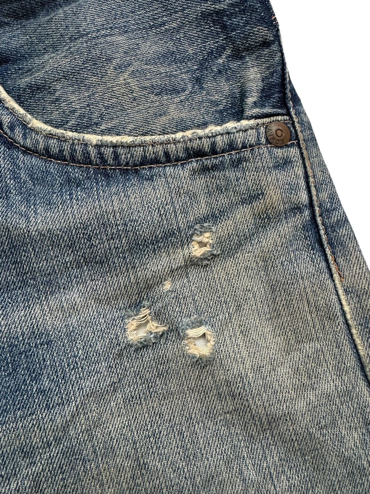 Edwin Vintage Edwin Exclusive Distressed faded Jeans Size US 36 / EU 52 - 9 Thumbnail