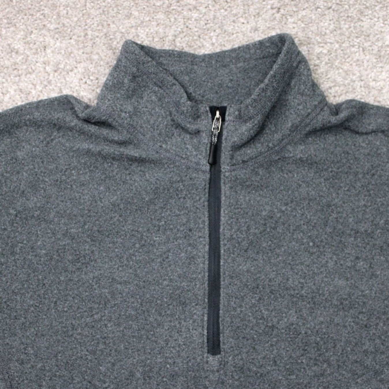 Vintage REI Co-op Sweatshirt Womens XL Gray 1/4 Zip Fleece Pullover Outdoor L/S Sweater Size XL / US 12-14 / IT 48-50 - 3 Thumbnail