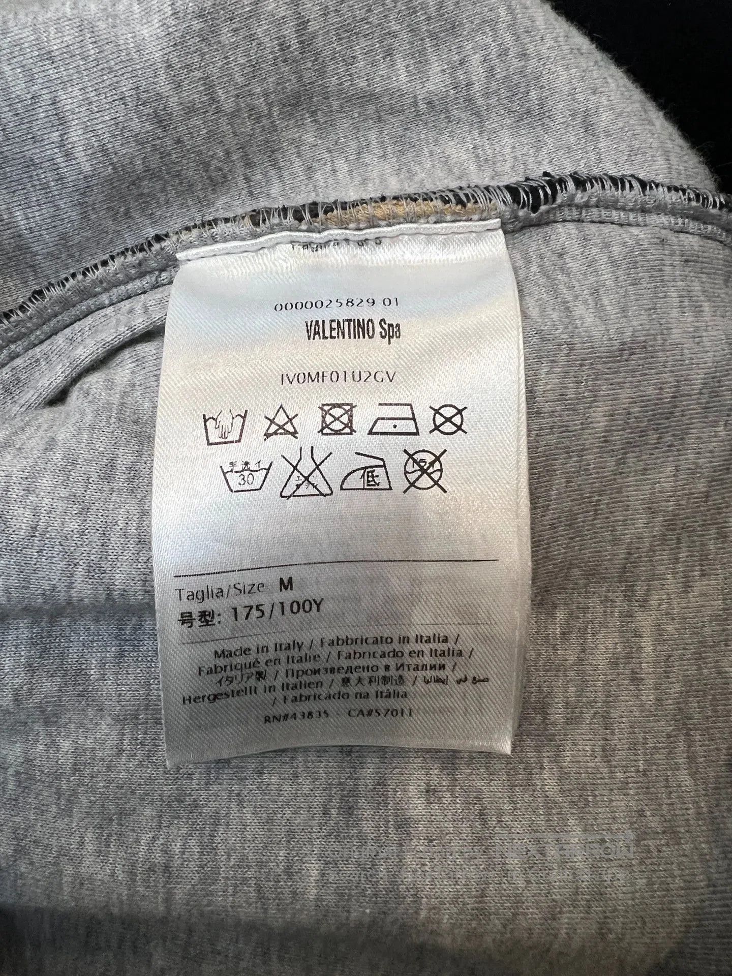 Valentino Valentino Eagle Patch Space Cotton Sweatshirt. Size US M / EU 48-50 / 2 - 5 Thumbnail