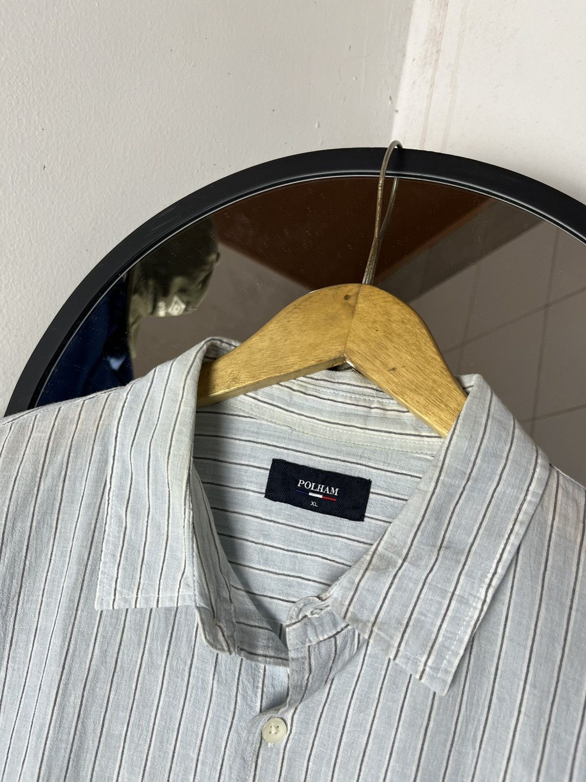 Issey Miyake delete soon💥Polham striped button up shirt Size US XL / EU 56 / 4 - 4 Thumbnail