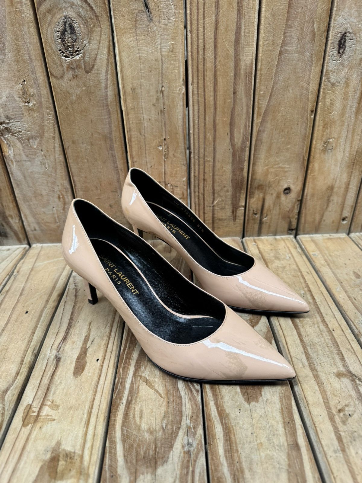 Saint Laurent Paris Saint laurent Paris HI Leather heels size EUR 35.5 US 5.5 Size US 5.5 / IT 35.5 - 8 Thumbnail