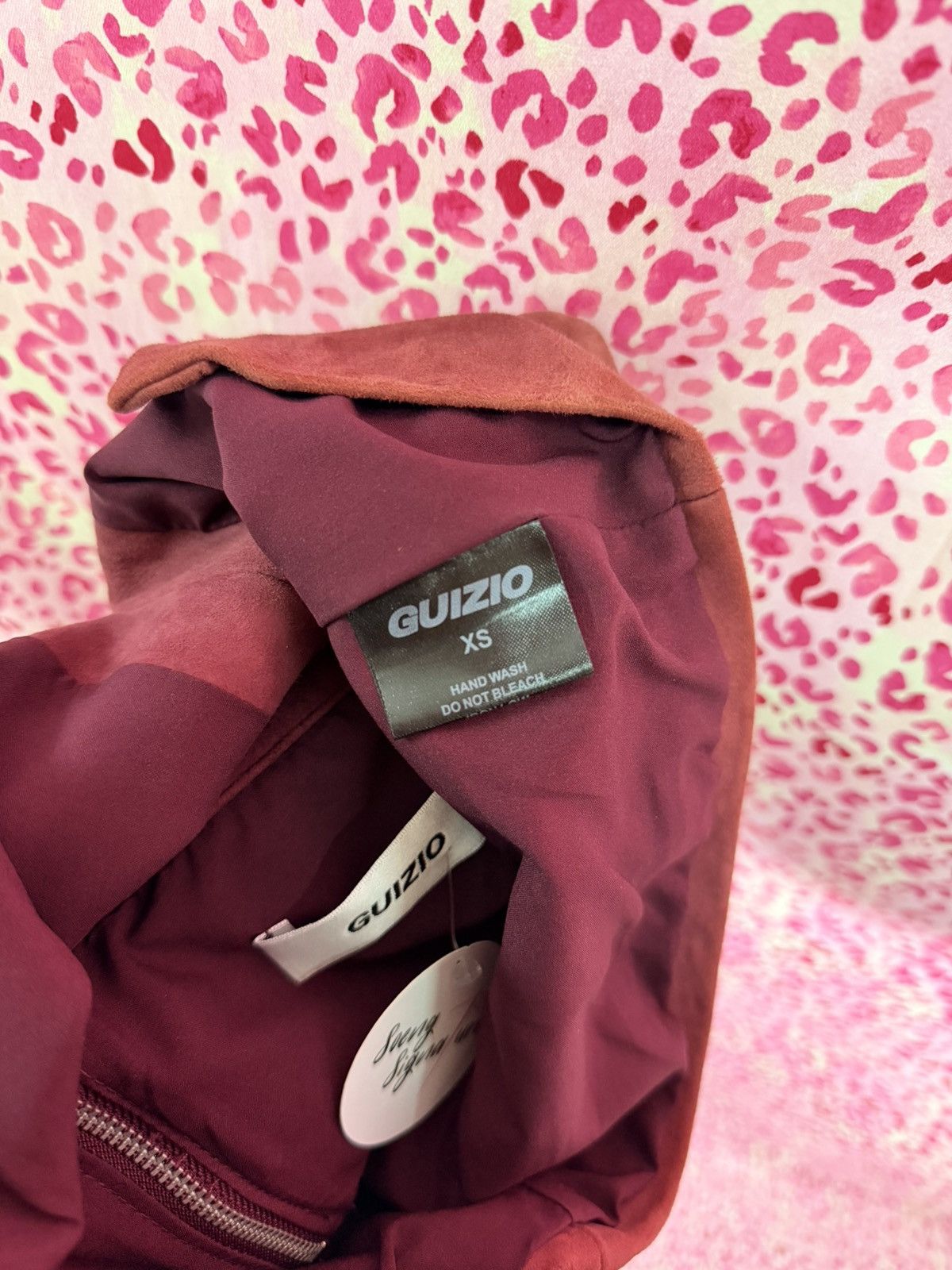 Guizio Guizio Suede Micro Mini Skirt Size 25" / US 0 / IT 36 - 4 Thumbnail