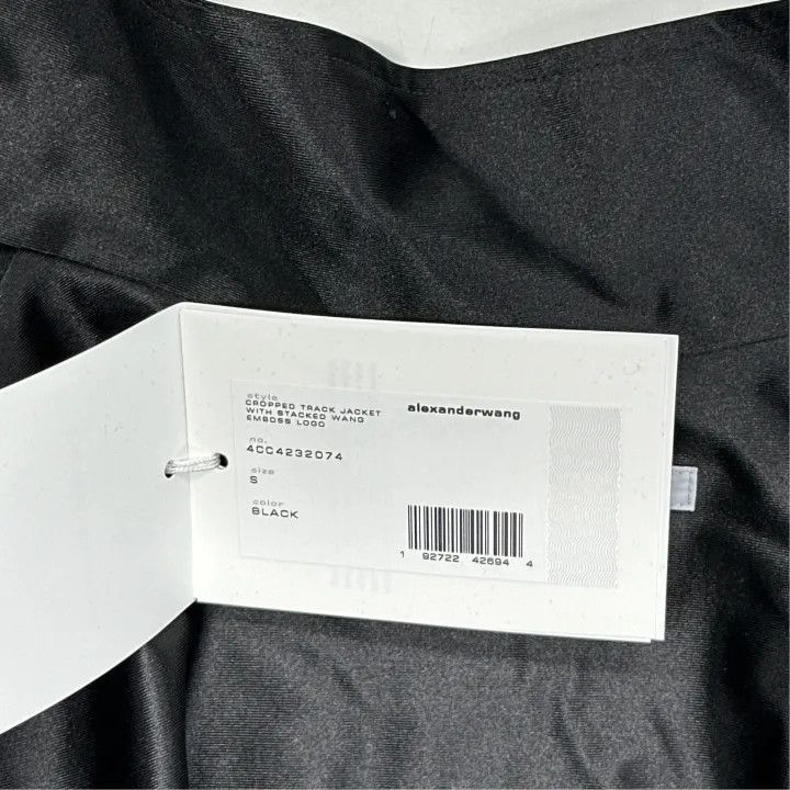 Alexander Wang Alexander Wang Color Block Zip-Up Cropped Jacket - Size S / US 4 / IT 40 - 4 Thumbnail