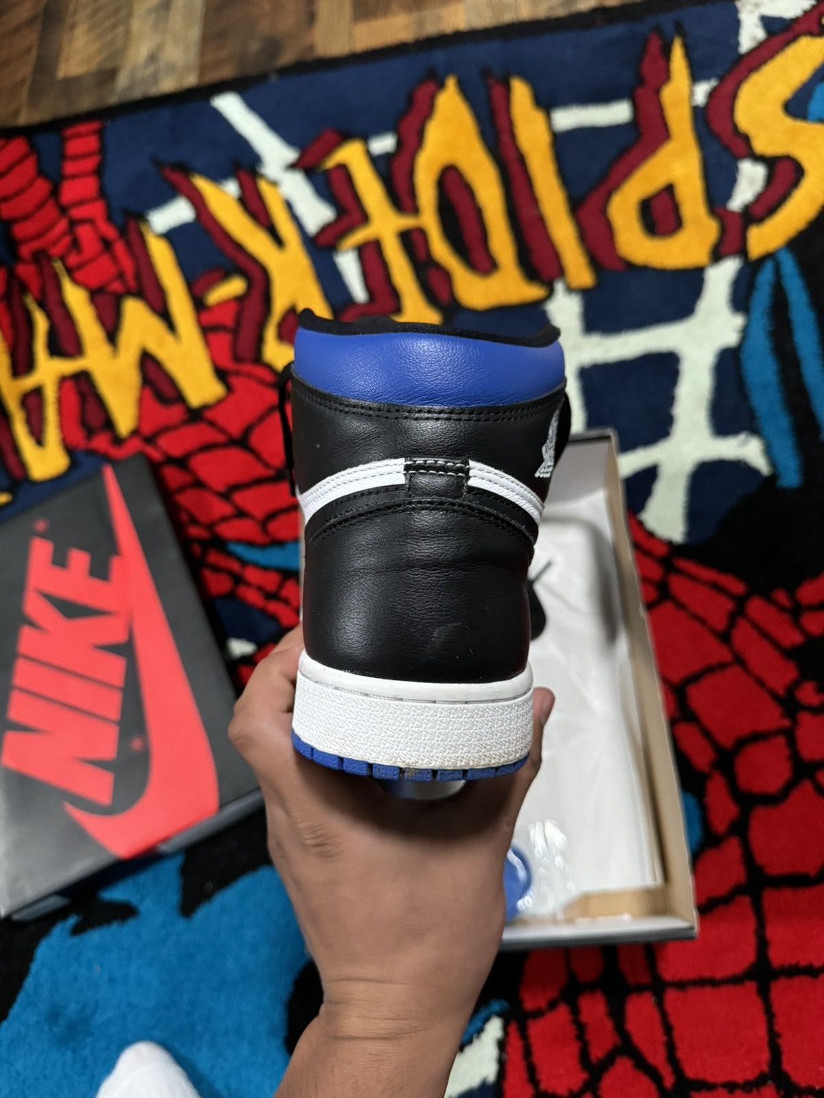 Jordan Brand Jordan 1 Royal Toe Size US 8.5 / EU 41-42 - 9 Thumbnail