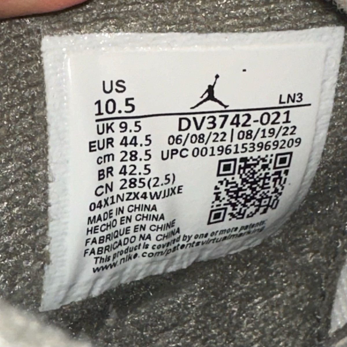 Jordan Brand Size 10.5 - Nike Air Jordan 4 Retro Craft Photon Dust Size US 10.5 / EU 43-44 - 6 Thumbnail