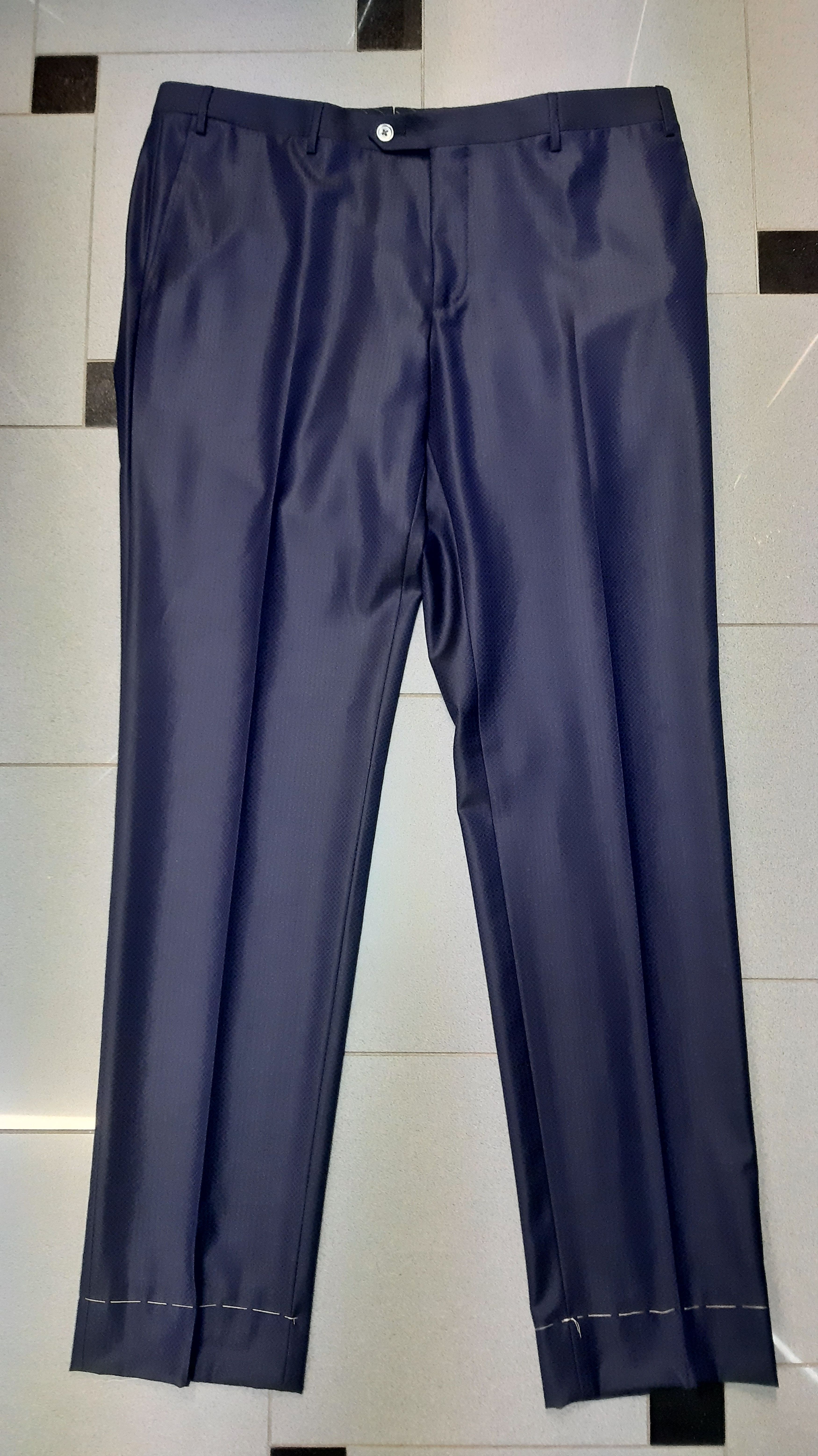 image of Corneliani Elegant Pants in Bleu, Men's (Size 38)