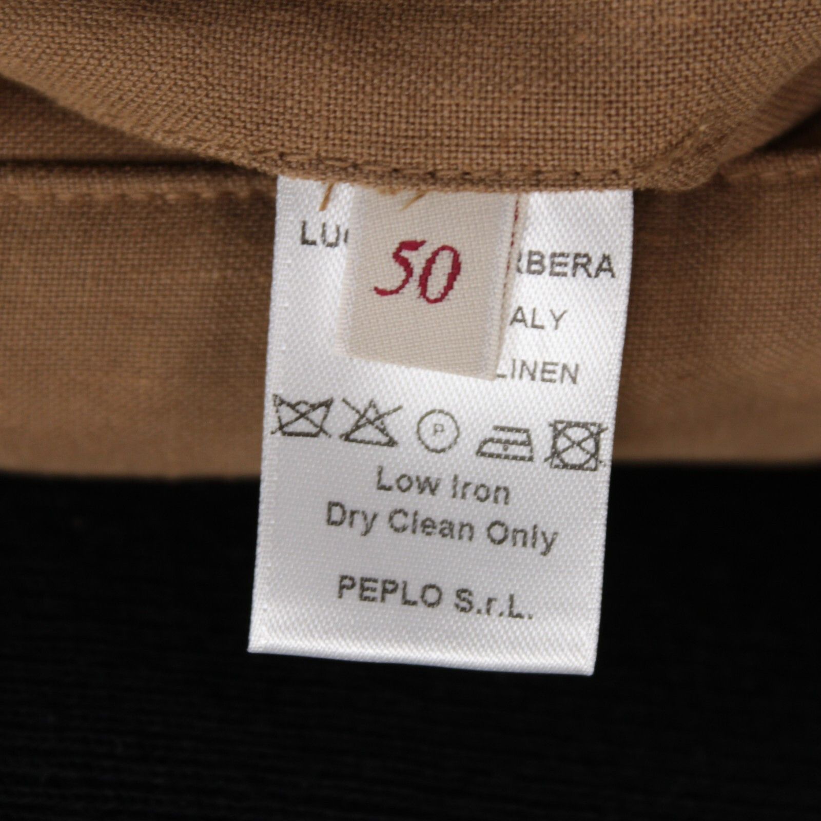 Luciano Barbera Luciano Barbera Jacket Size M US In Brown Linen Size US M / EU 48-50 / 2 - 9 Thumbnail
