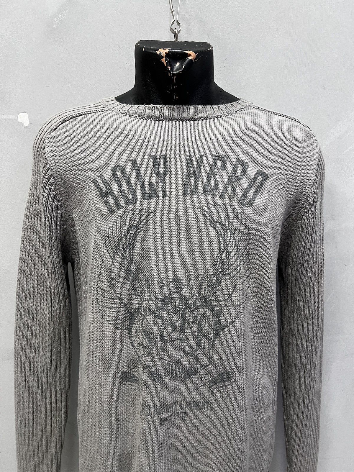 Diesel Diesel Vintage Sweater opium hype Logo Y2K Style Size US M / EU 48-50 / 2 - 2 Thumbnail
