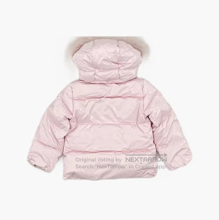 Moncler Moncler Kids' Pink Hooded Down Jacket. Size US M / EU 48-50 / 2 - 1 Thumbnail
