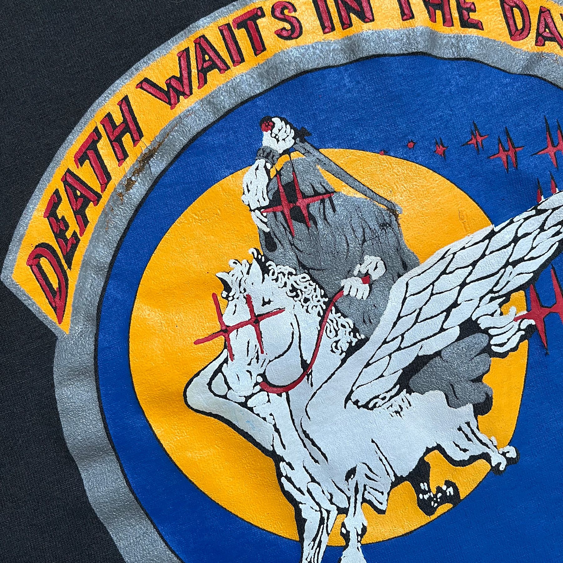 Vintage 1990s Vintage 160th SOAR Night Stalkers Tee Size US XL / EU 56 / 4 - 4 Thumbnail
