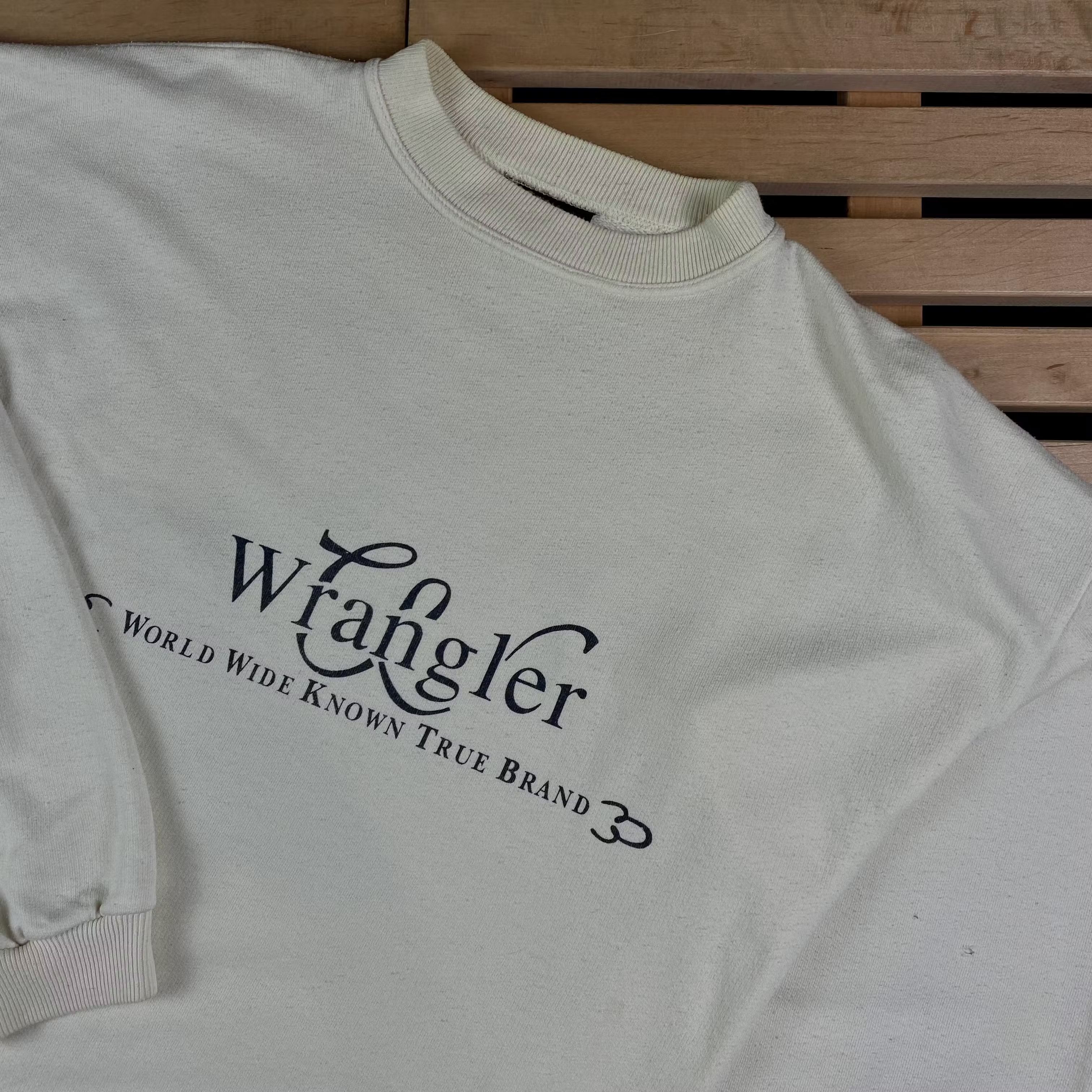 Vintage × Wrangler Mens Sweatshirt Wrangler Vintage Size L Size US L / EU 52-54 / 3 - 2 Thumbnail