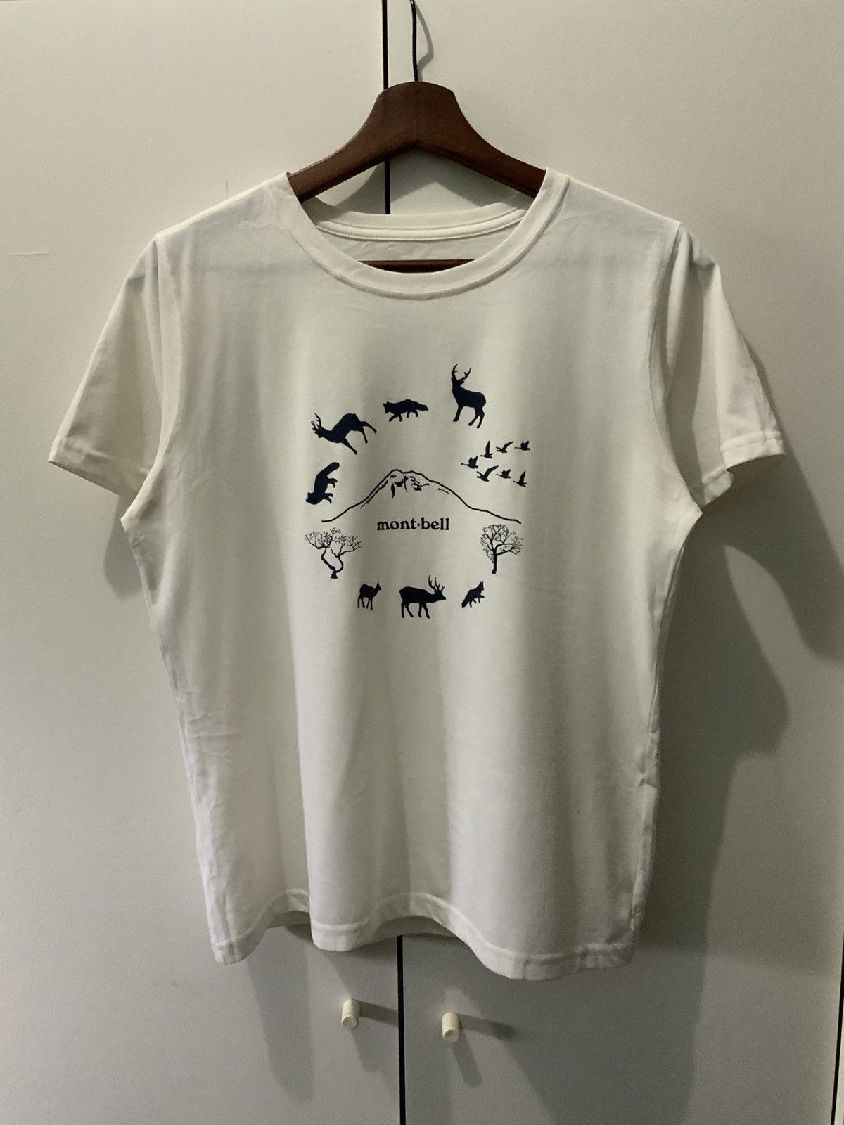 Montbell Montbell White Tee Size US L / EU 52-54 / 3 - 1 Thumbnail