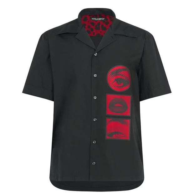 o1g2r1mq0324 Short Sleeve Shirts in Black