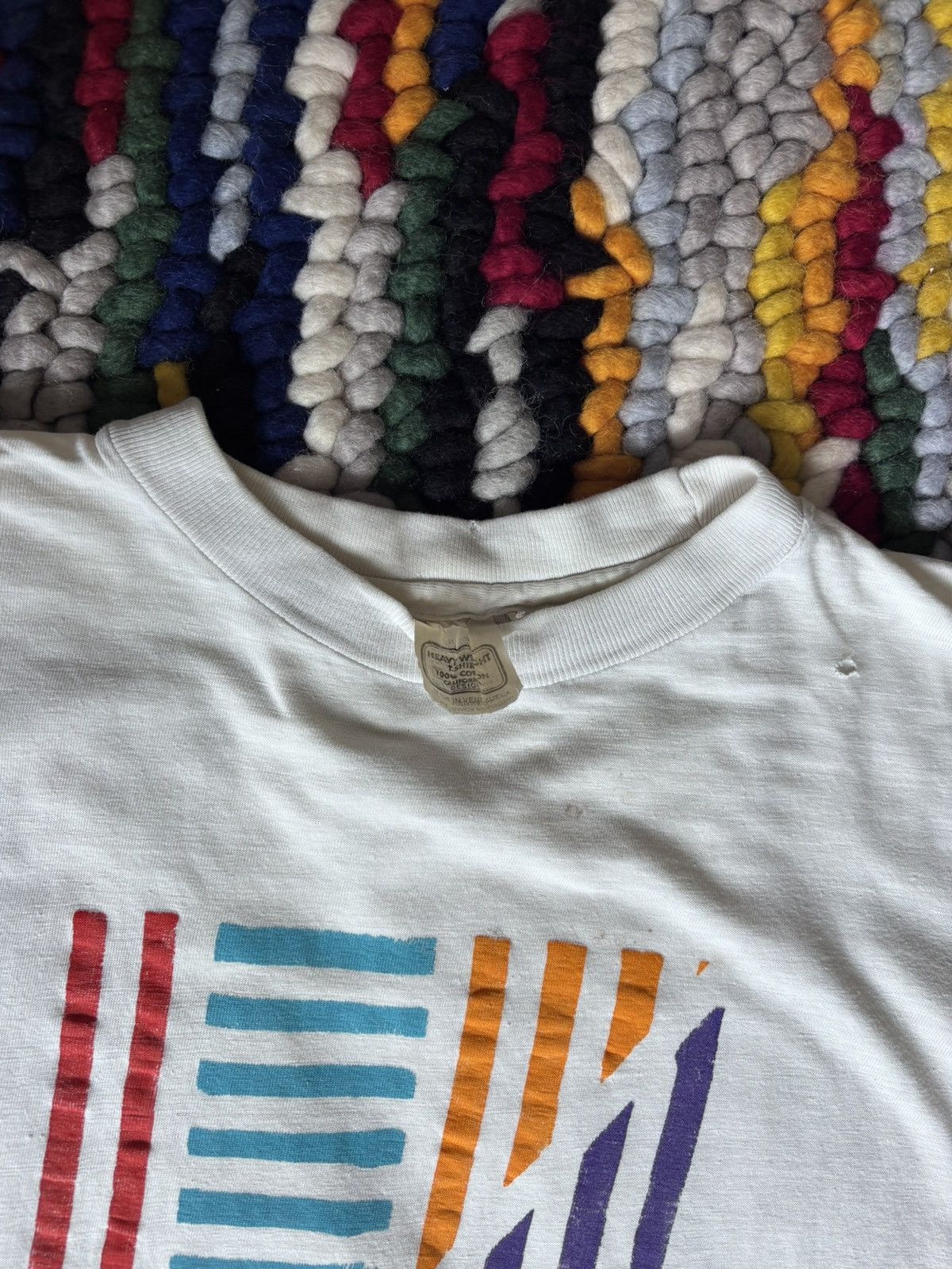 Vintage Vintage Amenity Art Tee Shirt 1980s Size US M / EU 48-50 / 2 - 4 Thumbnail