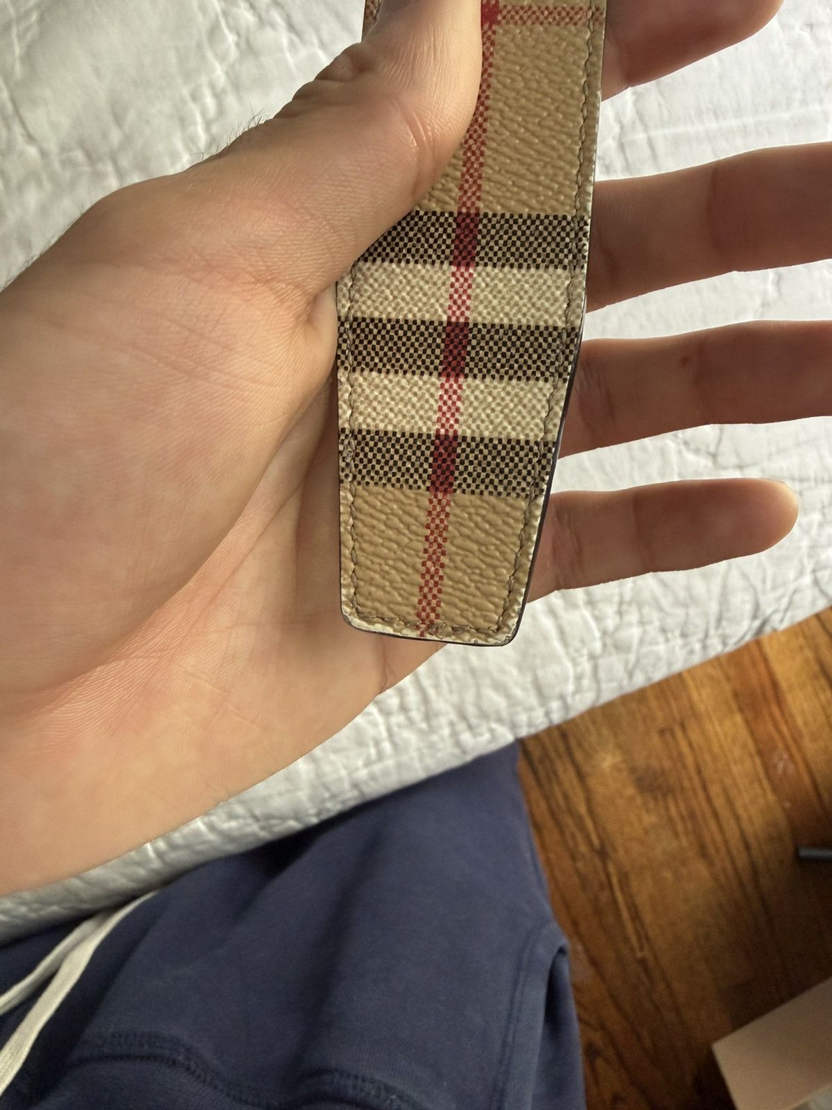 Burberry Burberry reversible belt Size 32 - 4 Thumbnail