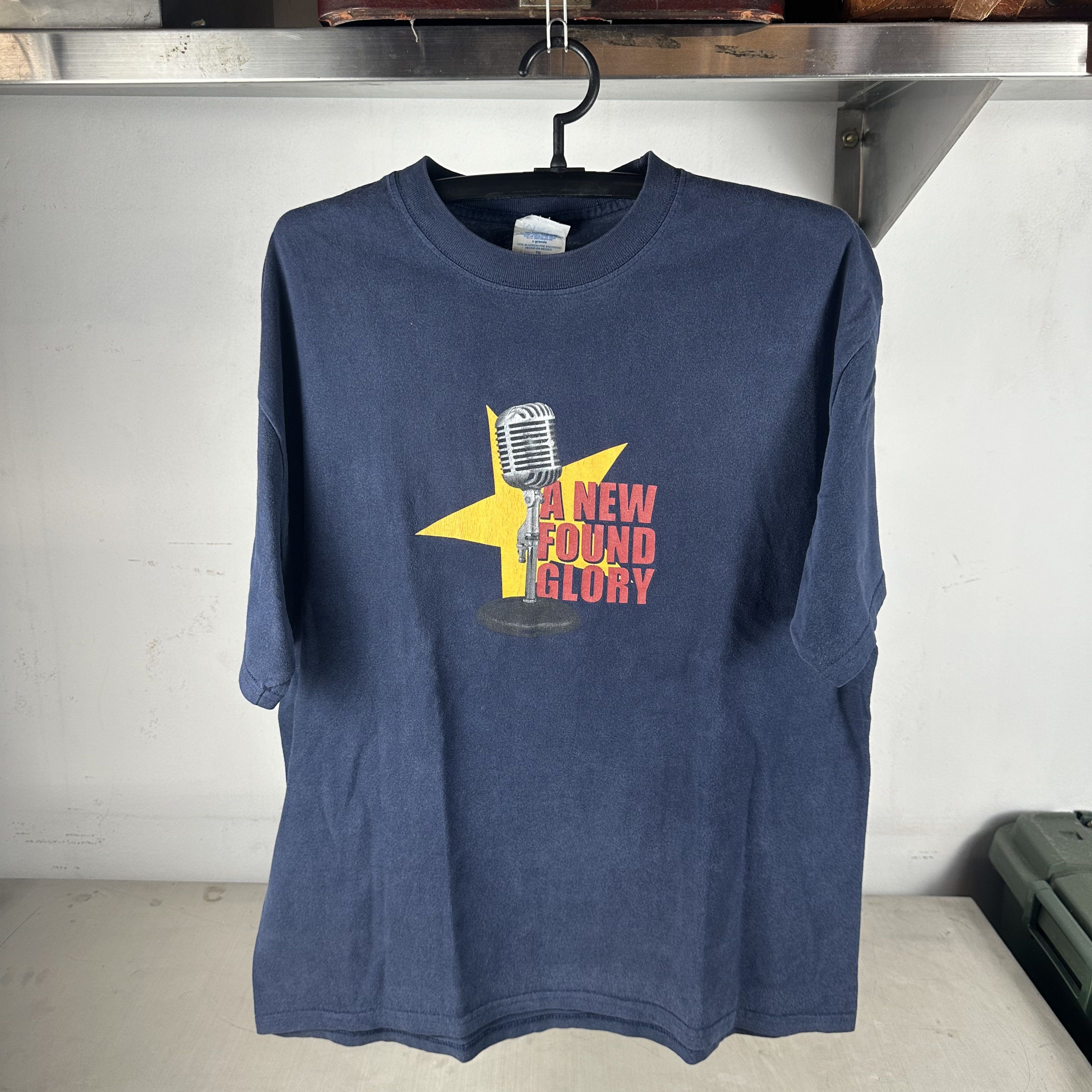 ​​​​2000s A New Found Glory Punk Rock Band Graphic T-shirt