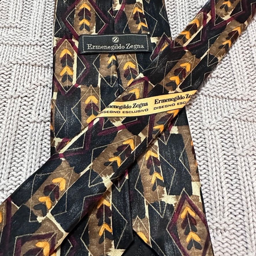 Ermenegildo Zegna Ermenegildo Zegna silk print tie Size ONE SIZE - 2 Thumbnail