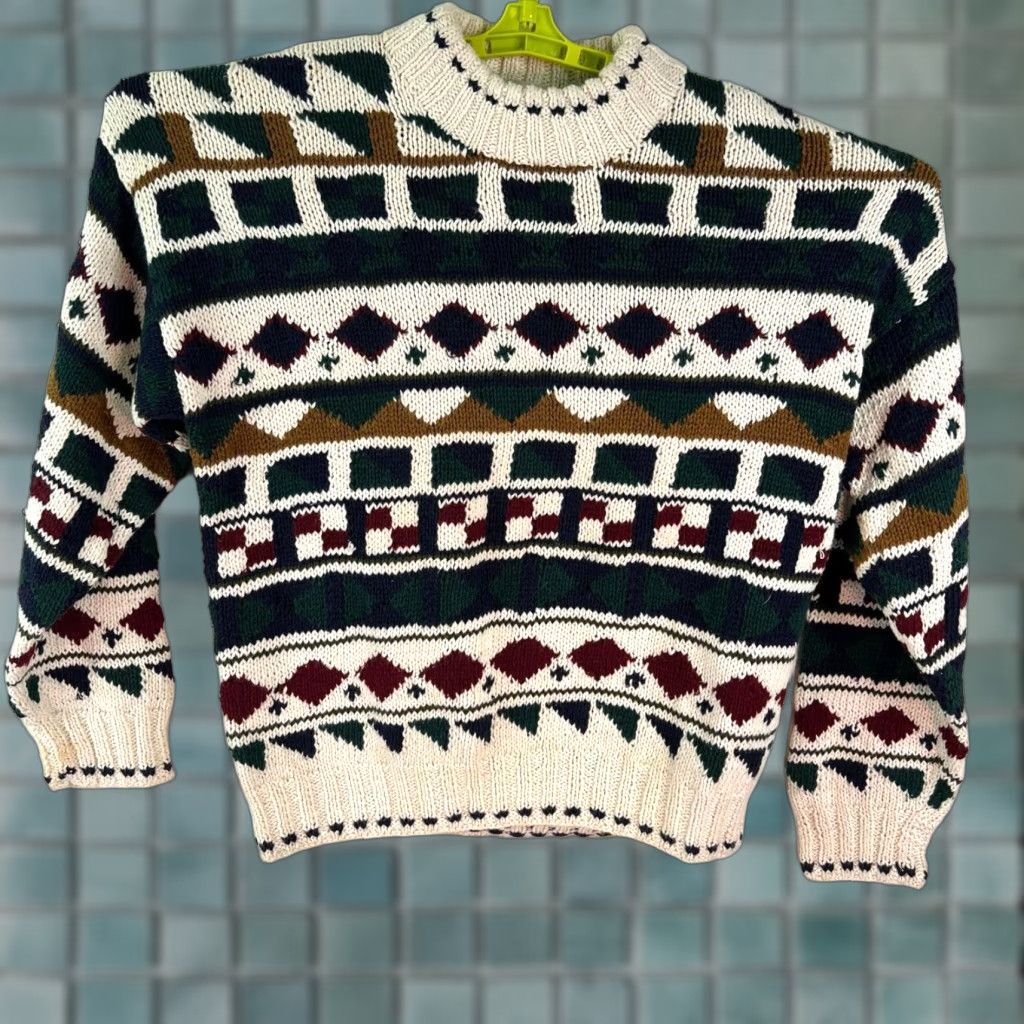 Vintage VINTAGE Heather & Tweed Sweater Men Size US M / EU 48-50 / 2 - 1 Thumbnail