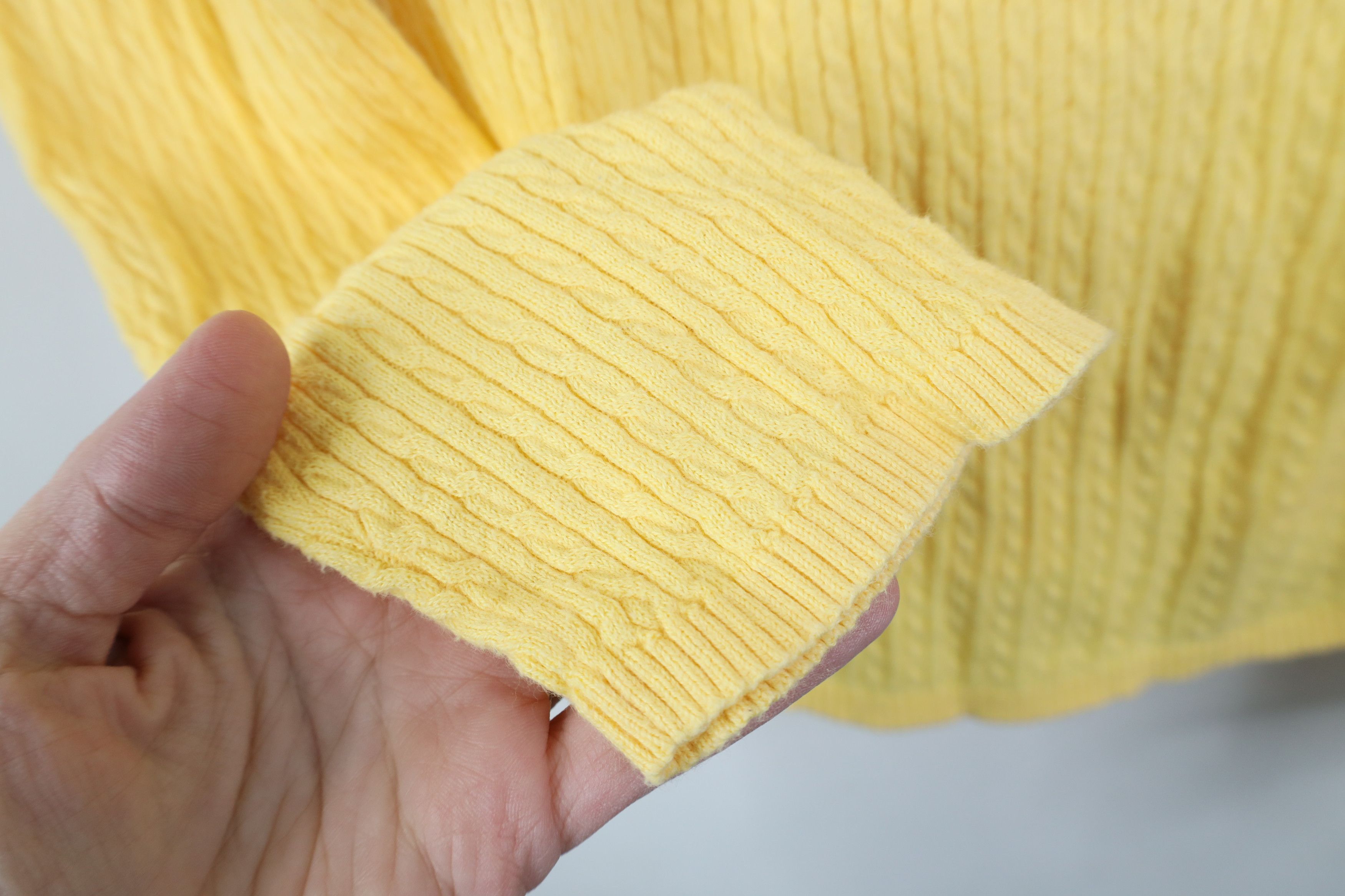 Ralph Lauren Vintage 90s Y2K Ralph Lauren Lightweight Cable Knit Sweater Size L / US 10 / IT 46 - 6 Thumbnail
