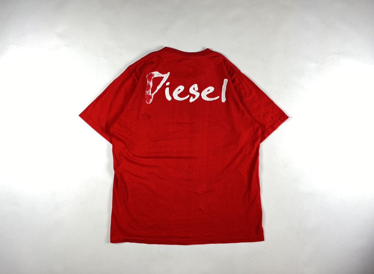 Diesel Diesel T-Shirt Big Print Logo Vintage Archive Double Sided Size US L / EU 52-54 / 3 - 2 Thumbnail