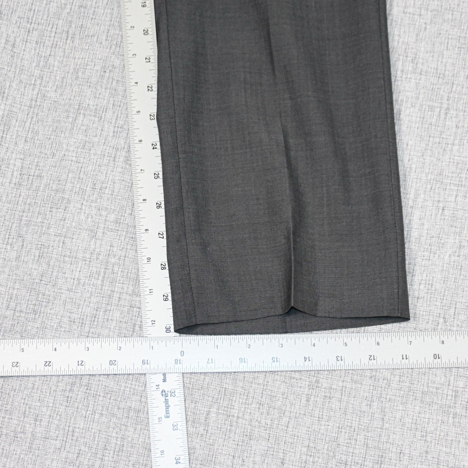 John Varvatos John Varvatos Collection Gray Suit Peak Lapal Wool Mohair Size 42R - 20 Thumbnail