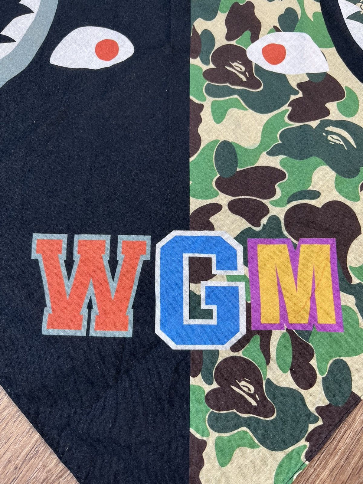 Bape ABC Camo Shark Bandana Size ONE SIZE - 5 Thumbnail