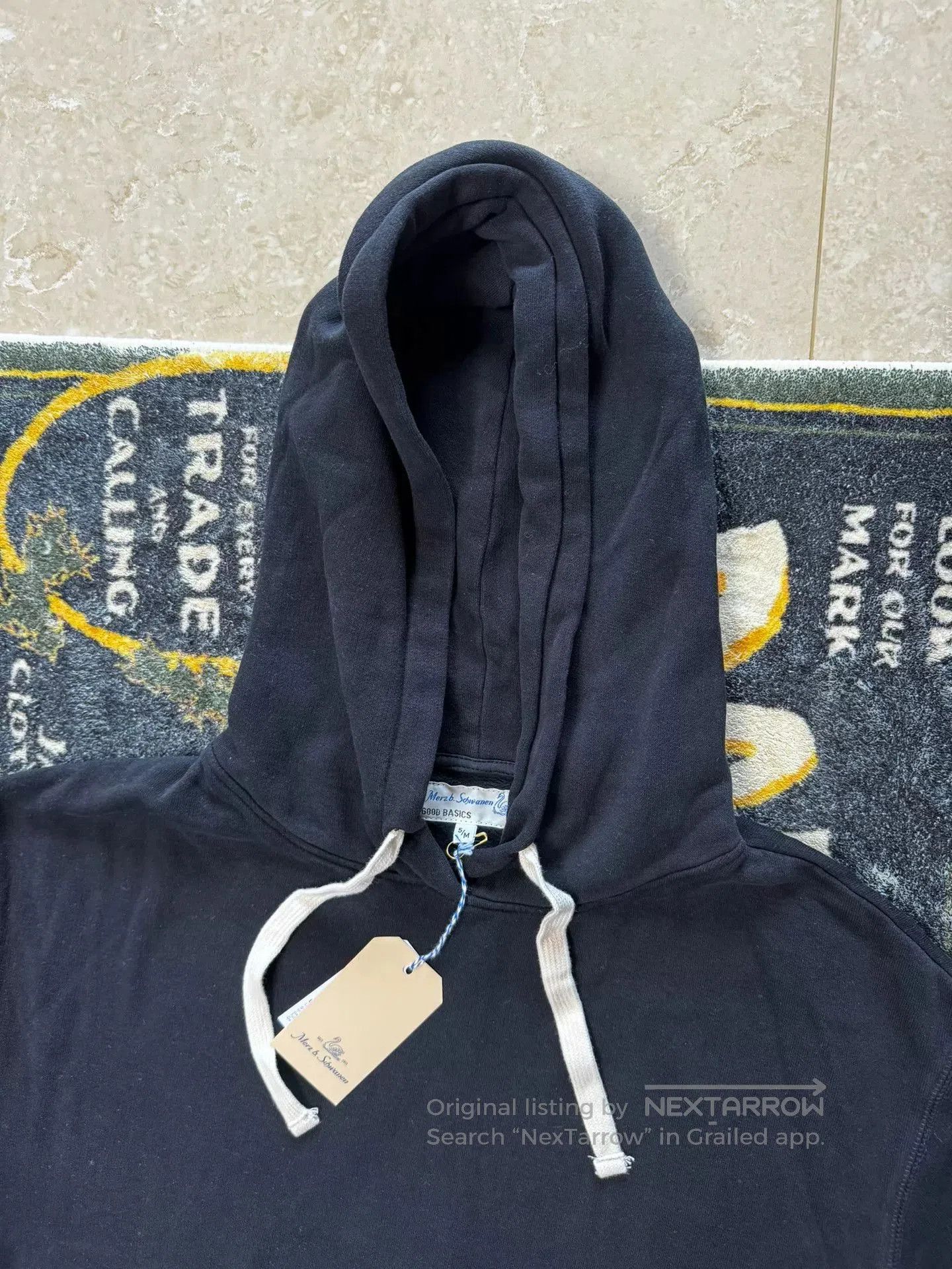 Merz B. Schwanen Merz b.Schwanen Organic Cotton Hoodie. Size US M / EU 48-50 / 2 - 3 Thumbnail