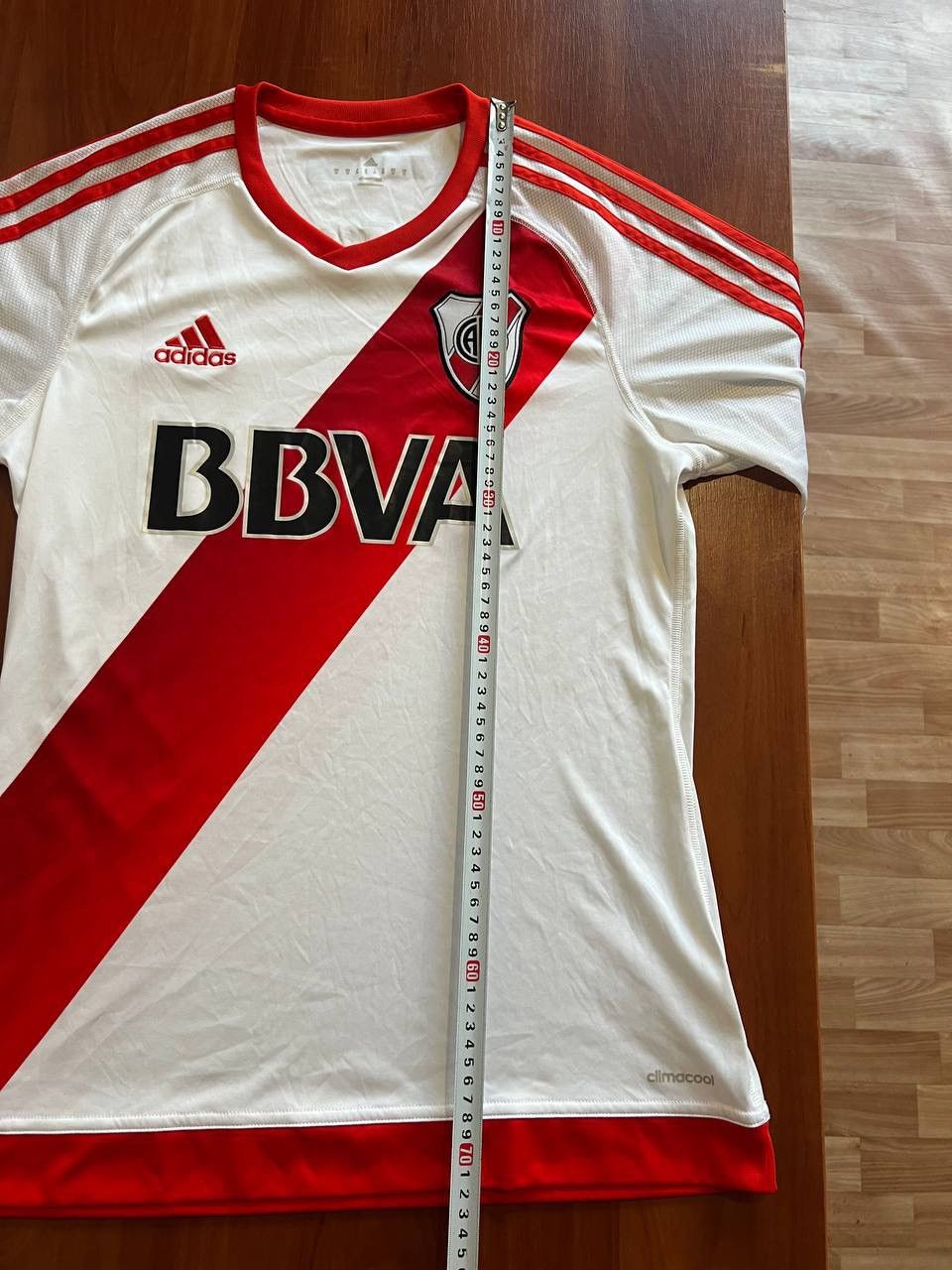 Adidas 2016/17 RIVER PLATE HOME SOCCER JERSEY FOOTBALL SHIRT SIZE M Size US M / EU 48-50 / 2 - 15 Thumbnail