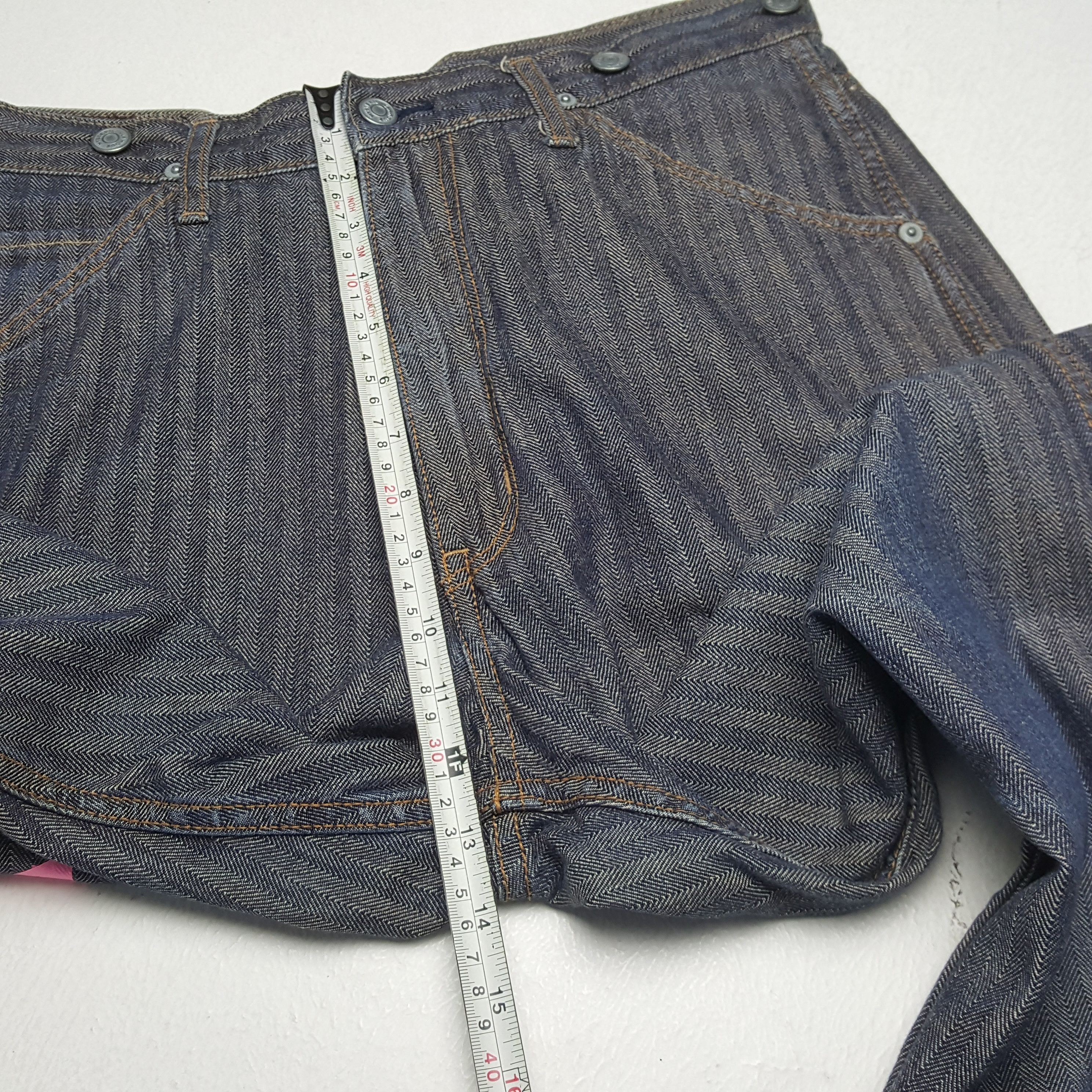 Hysteric Glamour HYSTERIC GLAMOUR Japanese Brand Custom Art Jeans Size US 31 - 8 Thumbnail