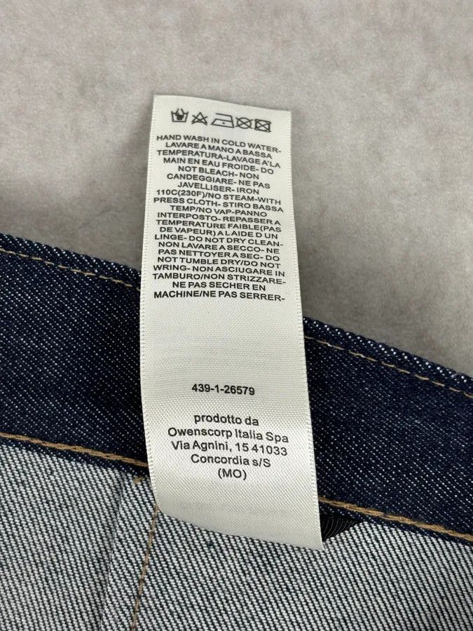 Rick Owens Rick Owens Carpenter Navy Denim Jeans Size US 33 - 13 Thumbnail