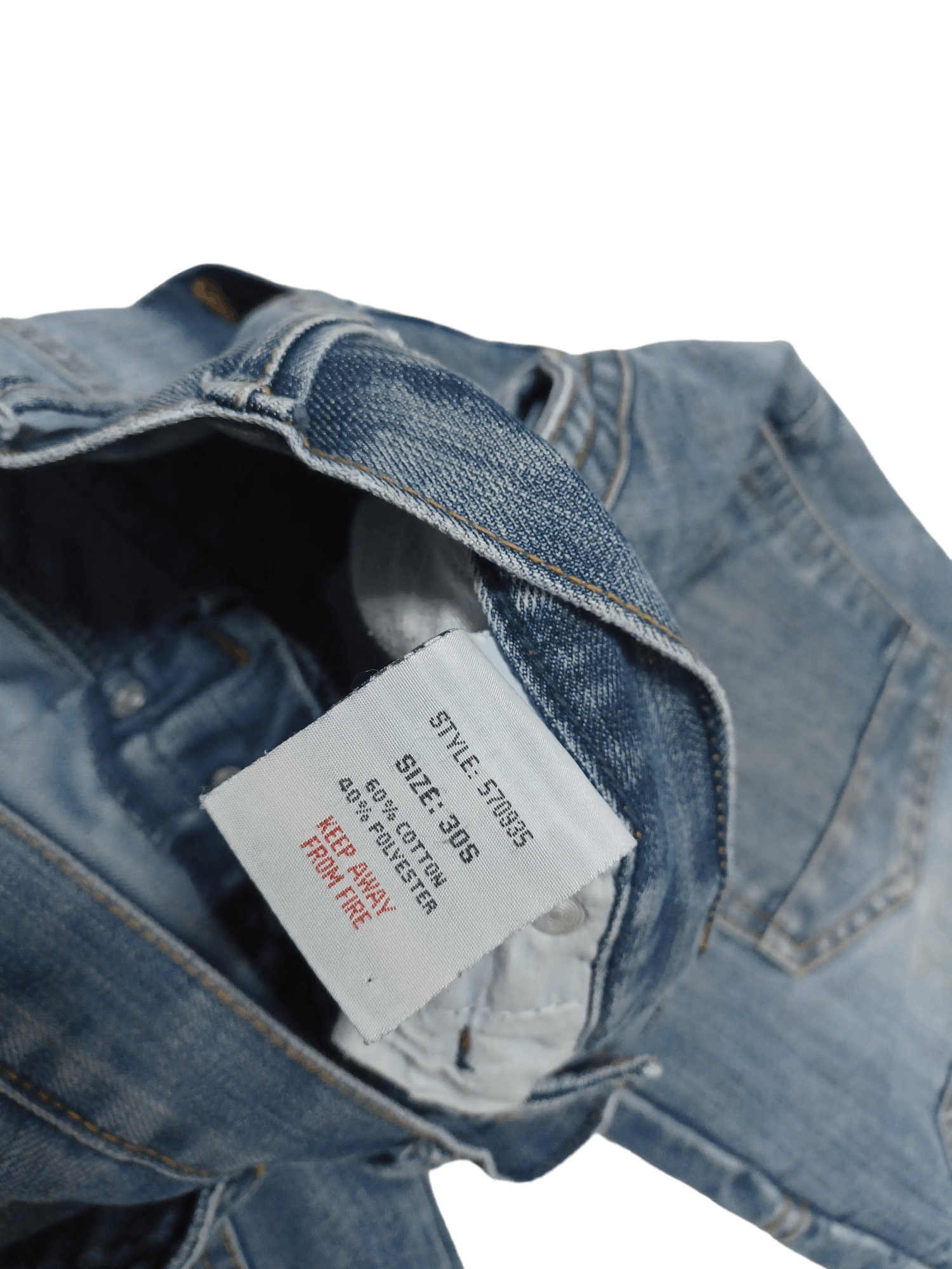Kangol KANGOL FANTASTIC CARGO MULTIPOCKET AVANTGARDE JEANS DIRTY Size US 30 / EU 46 - 5 Thumbnail