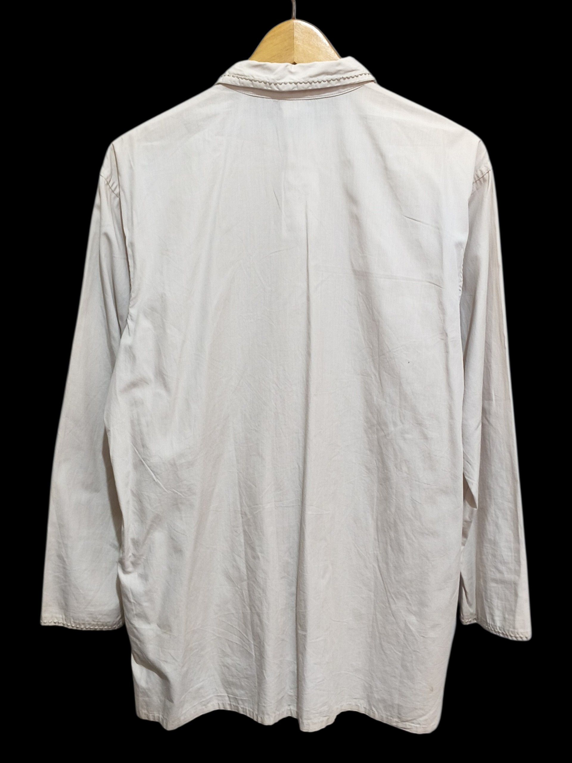 Issey Miyake 💥Issey Miyake Haat Embroidery Blouse Size XS / US 0-2 / IT 36-38 - 2 Thumbnail