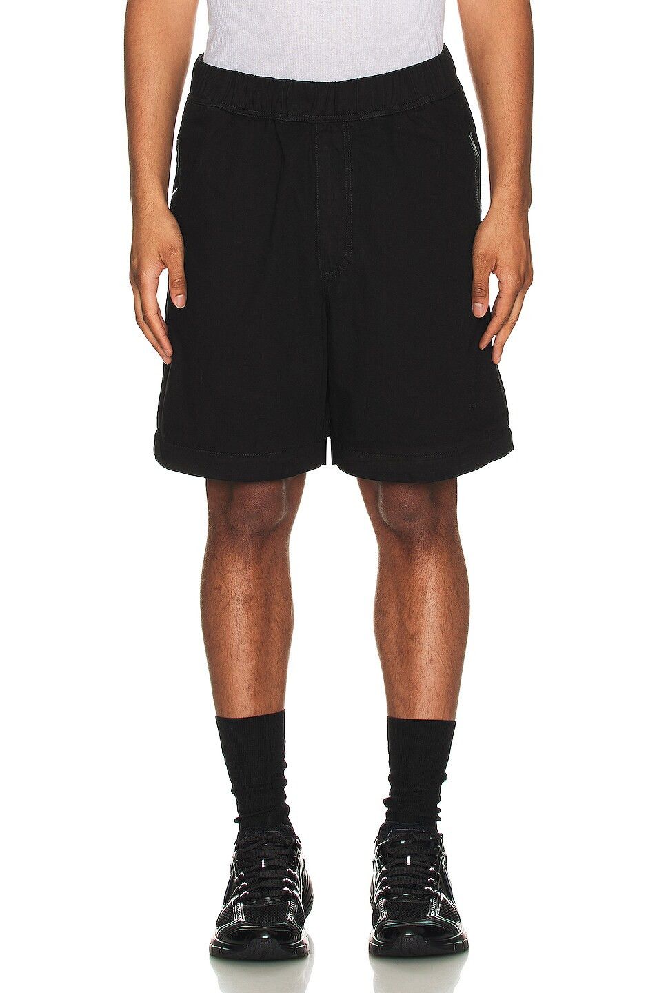 Givenchy o1mle0226 Elasticated Waist Zip Off Denim Pants in Black Size US 32 / EU 48 - 6 Thumbnail