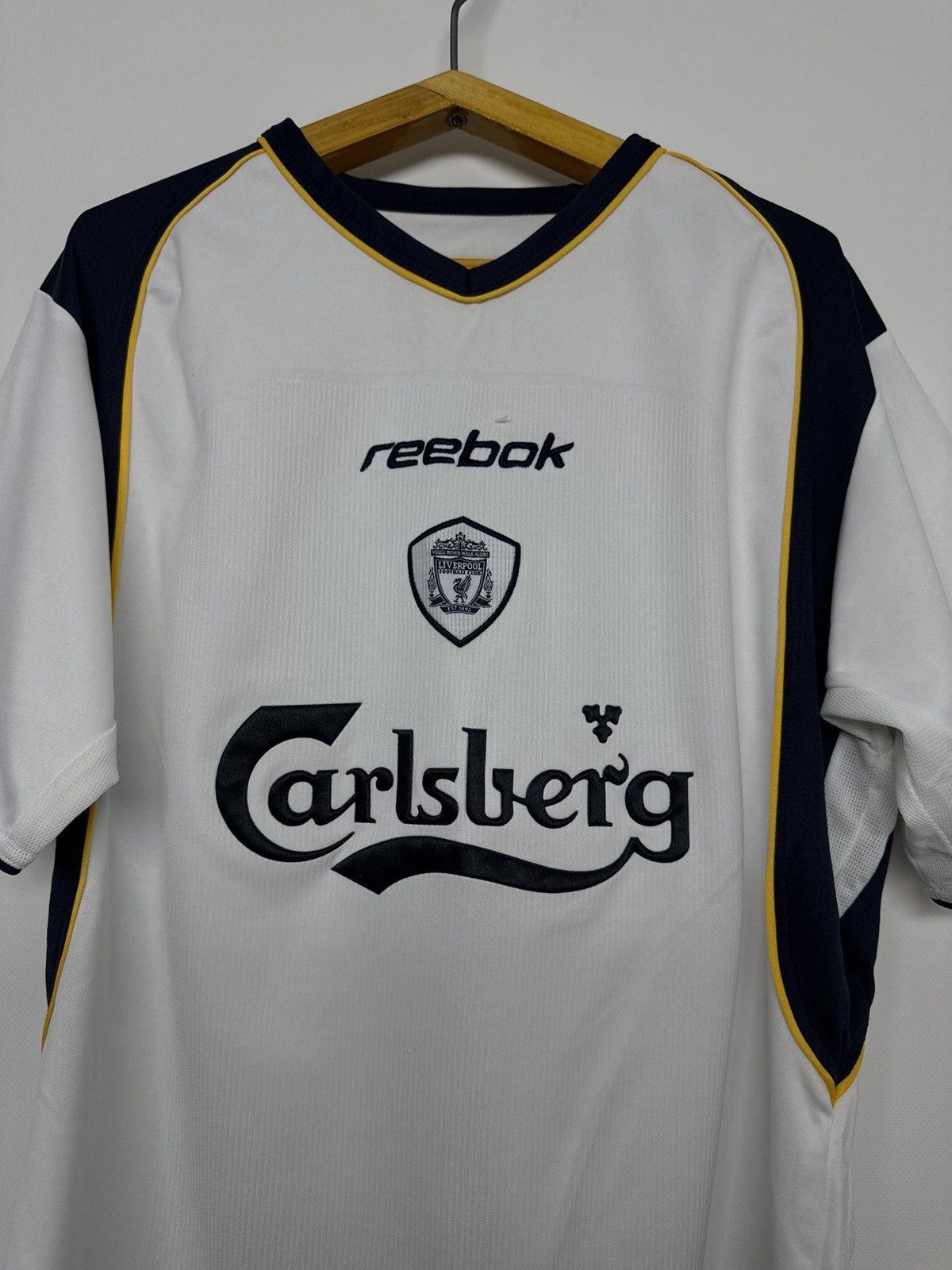 Reebok Vintage Liverpool Away football shirt 2001 Reebok Jersey Size US M / EU 48-50 / 2 - 1 Thumbnail