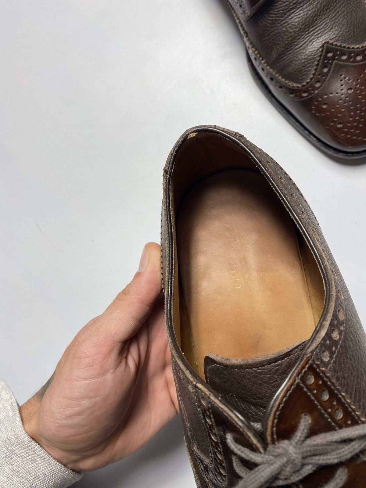 Loake Loake Lace Up Brogue Shoes Arlington size 8 Size US 8 / EU 41 - 15 Thumbnail