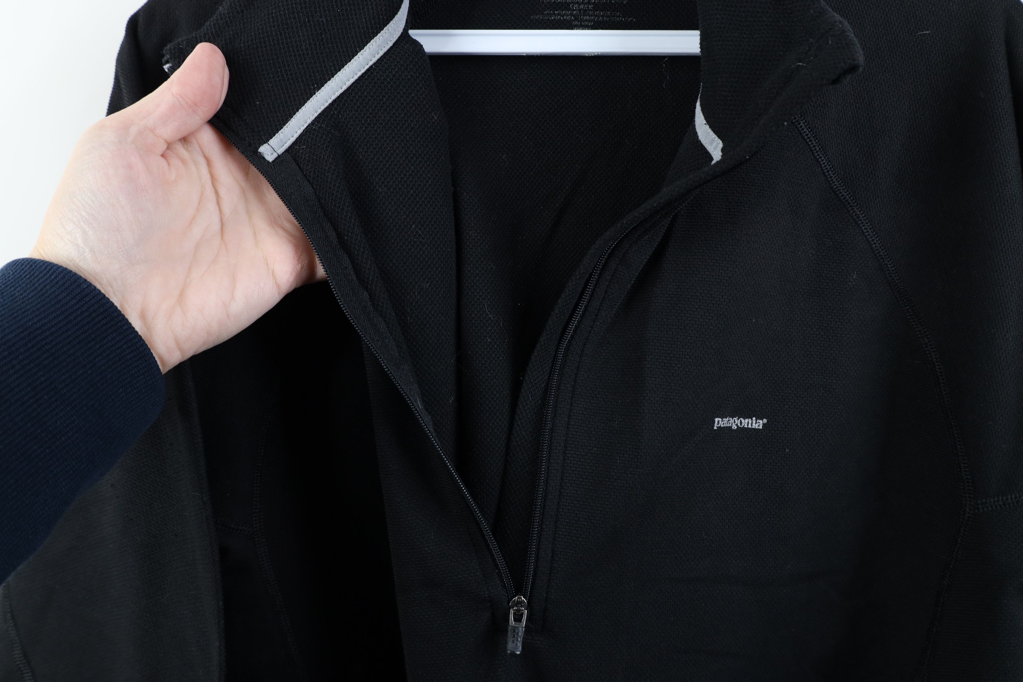 Patagonia Patagonia Capilene 3 Knit Half Zip Pullover Jacket Top Black Size US L / EU 52-54 / 3 - 5 Thumbnail