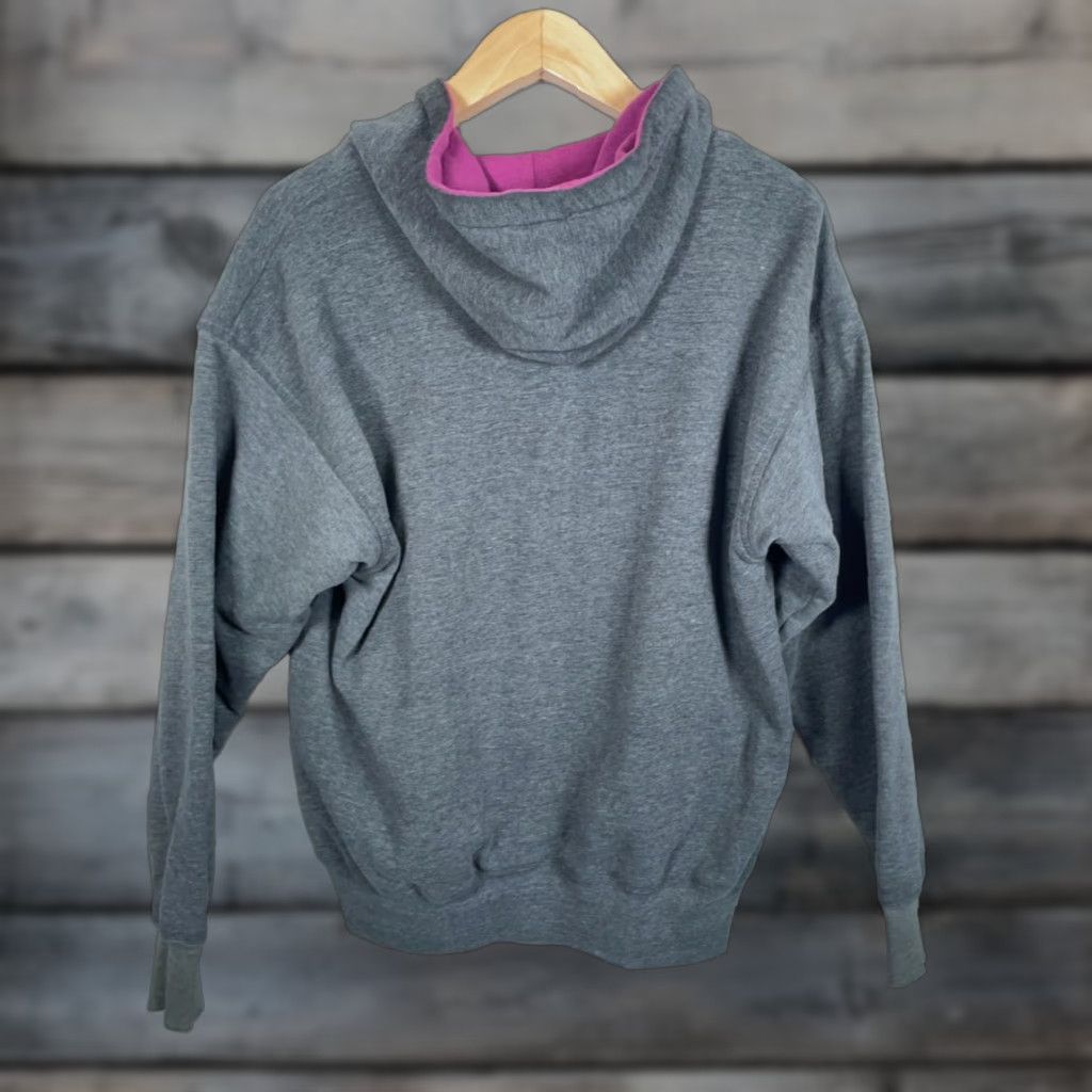 McGregor VINTAGE MacGregor Hoodie Men's Large Gray Thermal Lined Heavyweight Pullover Sweatshirt 90s Retro Size US L / EU 52-54 / 3 - 1 Thumbnail
