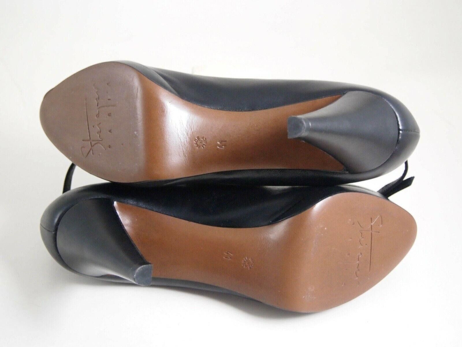 Walter Steiger Walter Steiger High Heel Sandals Black Leather US 10.5 EU 41 Size US 10.5 / IT 40.5 - 6 Thumbnail