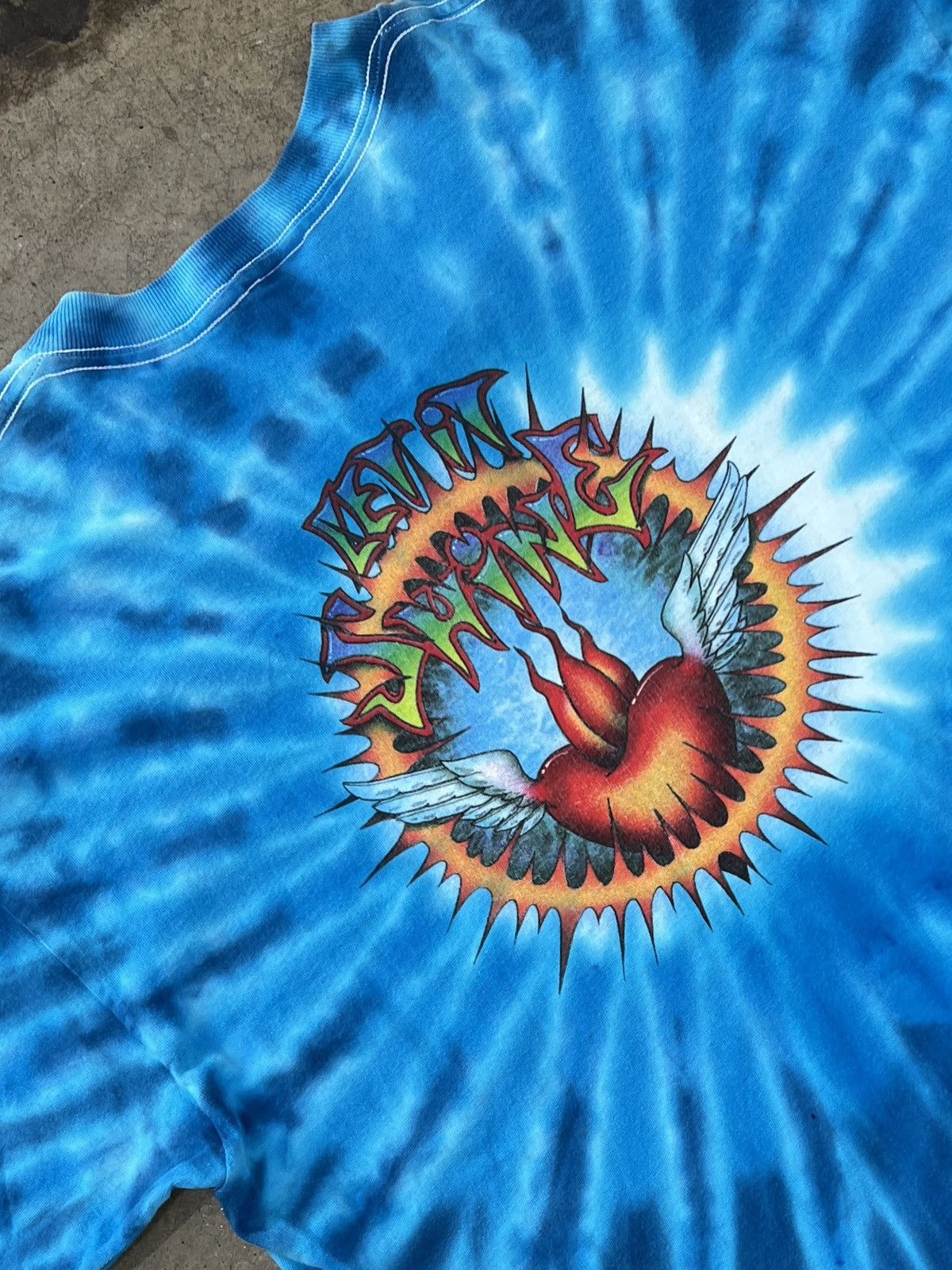 Band Tees Vintage 1998 Grateful Dead Let It Shine Heart Flame Tee XL Size US XL / EU 56 / 4 - 4 Thumbnail