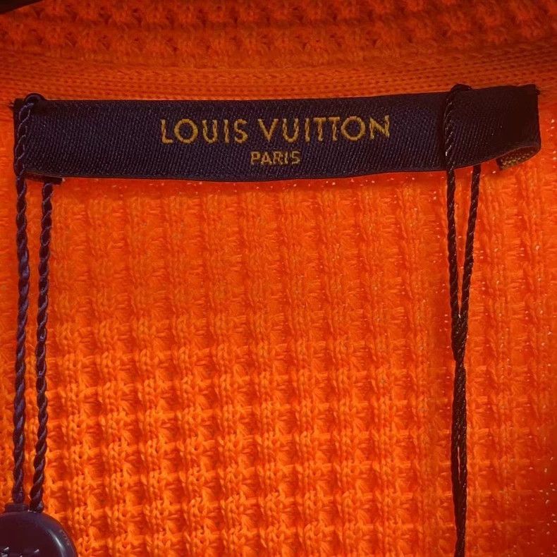 Louis Vuitton Louis Vuitton Orange checkerboard mesh logo jacket Size US S / EU 44-46 / 1 - 6 Thumbnail