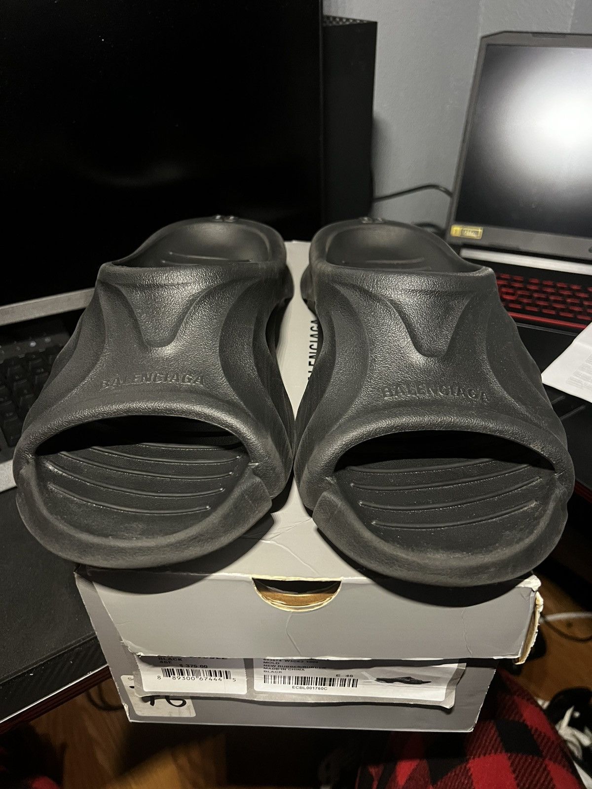 Balenciaga Balenciaga slides Size US 13 / EU 46 - 3 Thumbnail