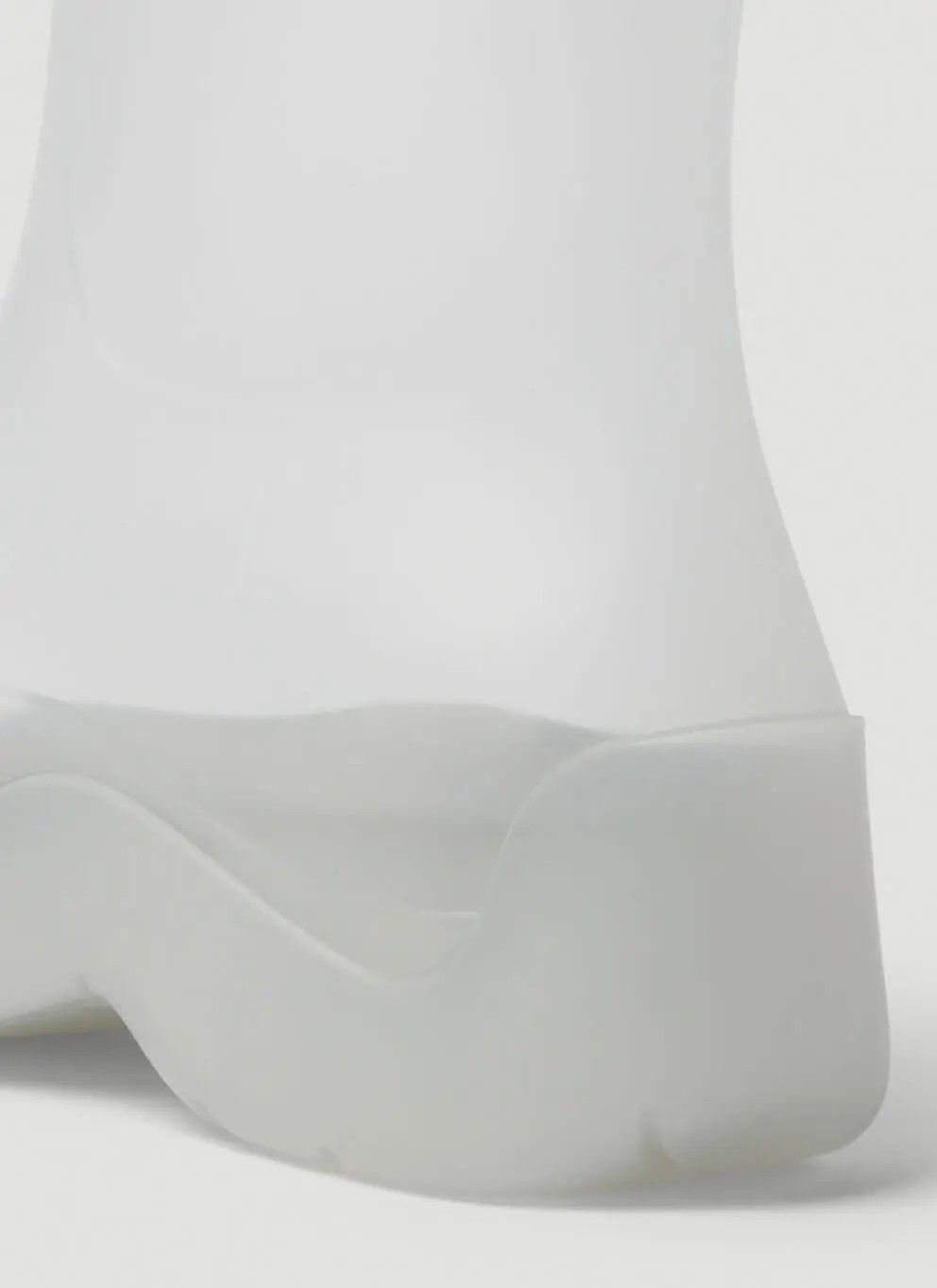 Bottega Veneta o1loc1c0824 640043 Puddle Ankle Boot in Transparent White Size US 10 / EU 43 - 5 Thumbnail