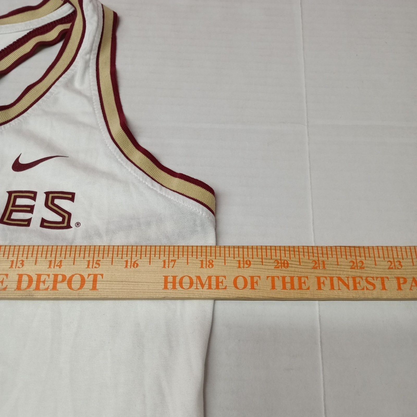 Nike Nike Florida State Seminoles Tank Top Women's M White Size M / US 6-8 / IT 42-44 - 4 Thumbnail