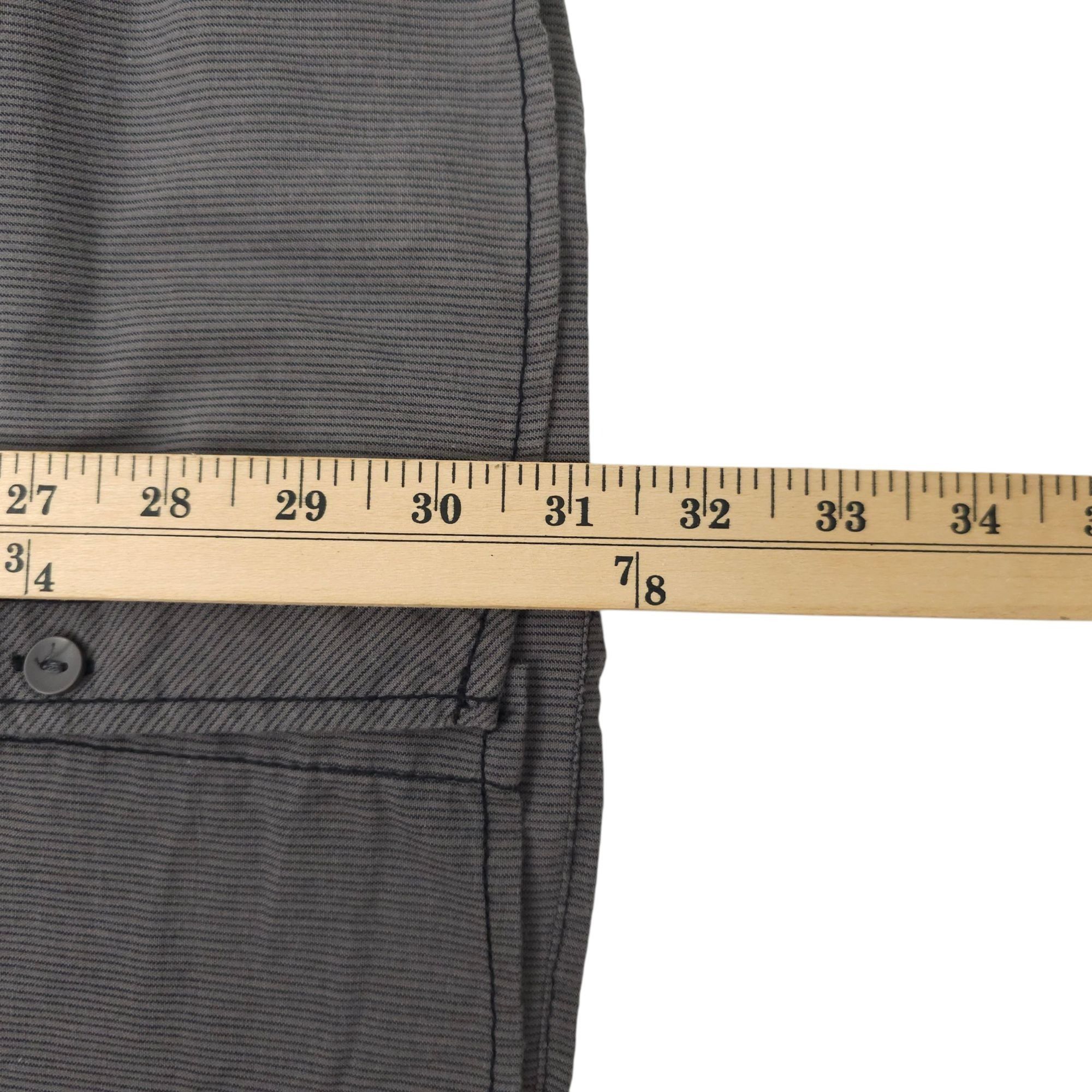 Carbon Carbon Slim Fit Button Front Shirt Mens XXL READ Tab Sleeve Size US XXL / EU 58 / 5 - 22 Thumbnail