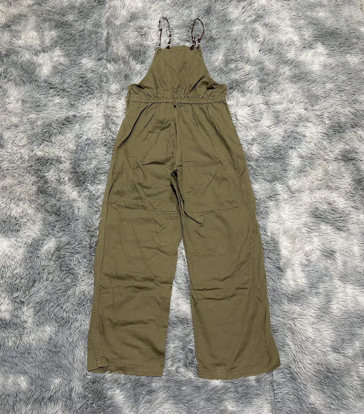 Kapital 🔥Vintage Kapital Overalls Leather Laces Pants Wide Leg Size US 32 / EU 48 - 15 Thumbnail