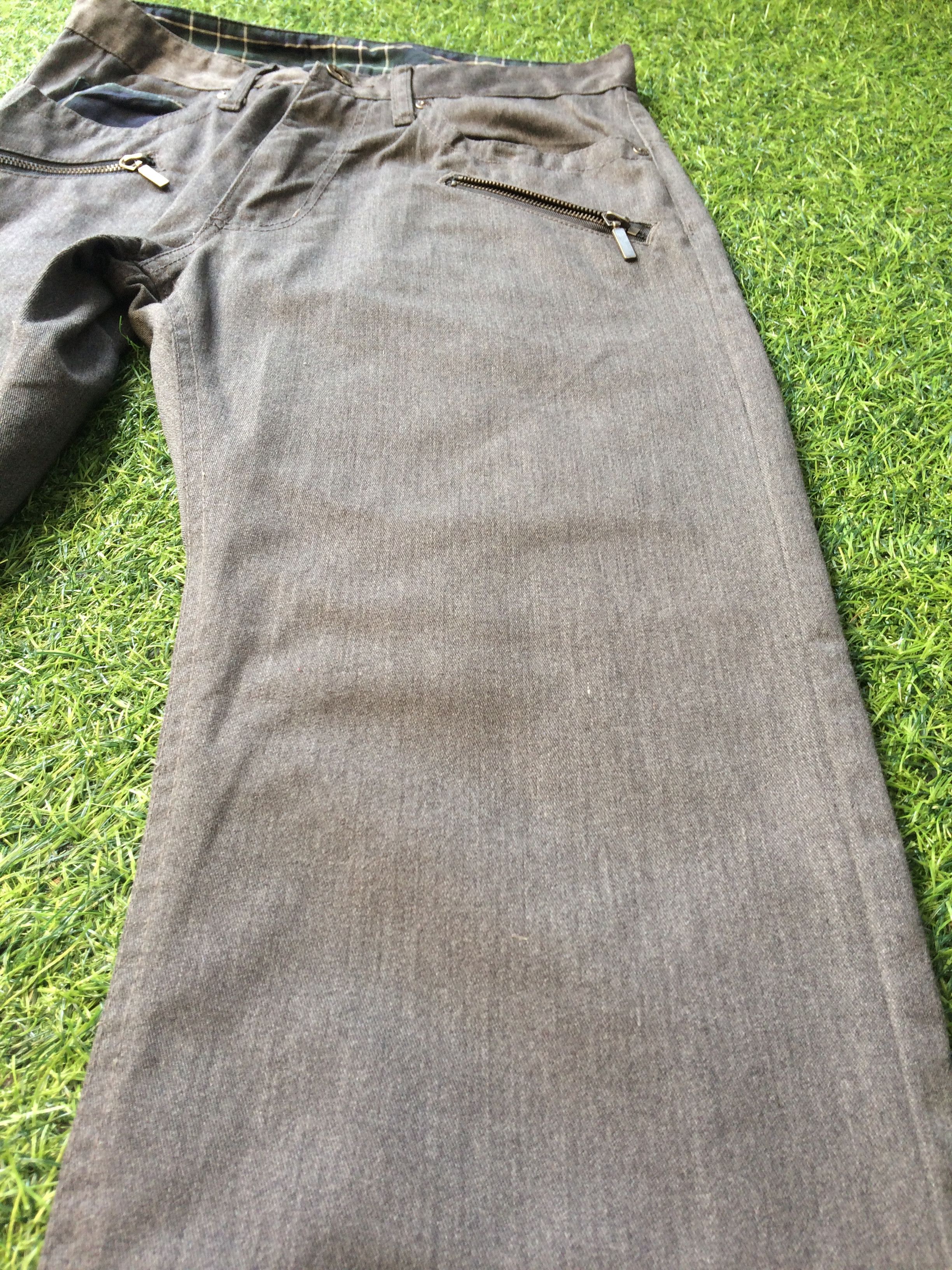Japanese Brand Japanese Multi Zipper Pants #D-364 Size 24" / US 00 / IT 34 - 6 Thumbnail