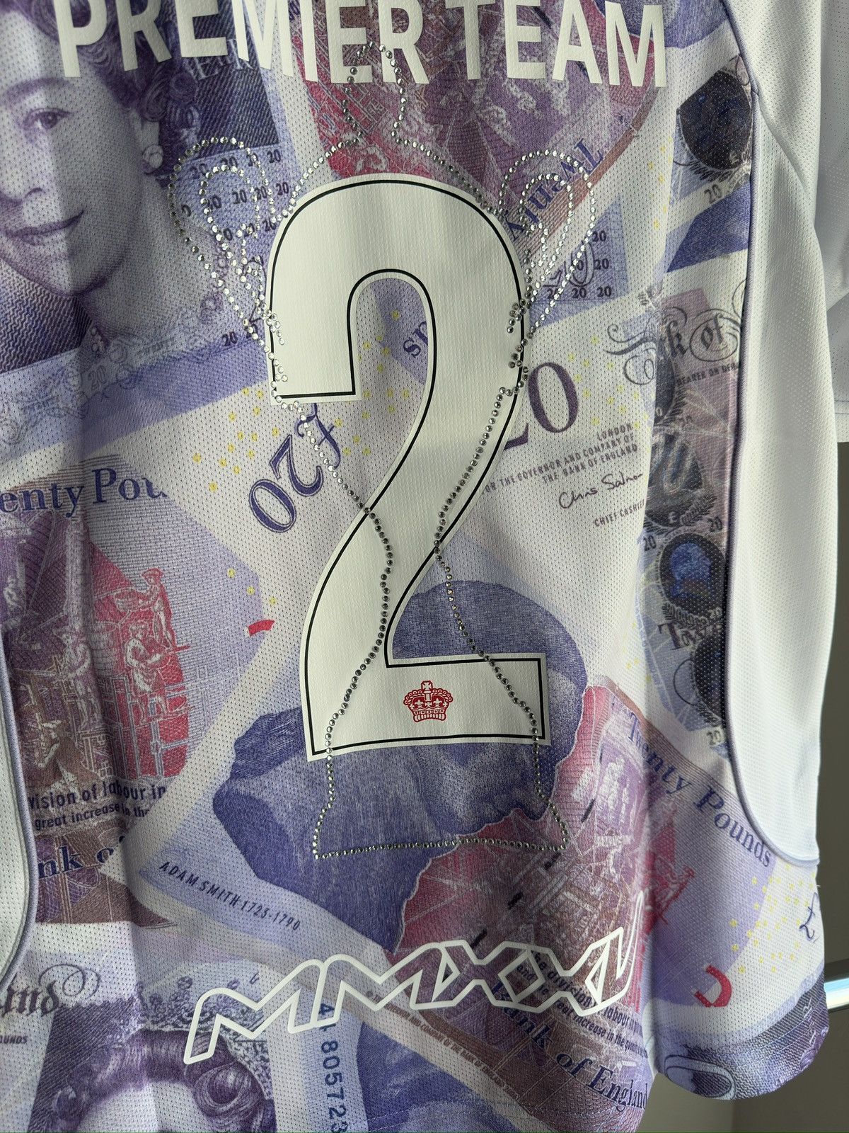 Supreme Pounds Soccer Jersey White Size US S / EU 44-46 / 1 - 6 Thumbnail