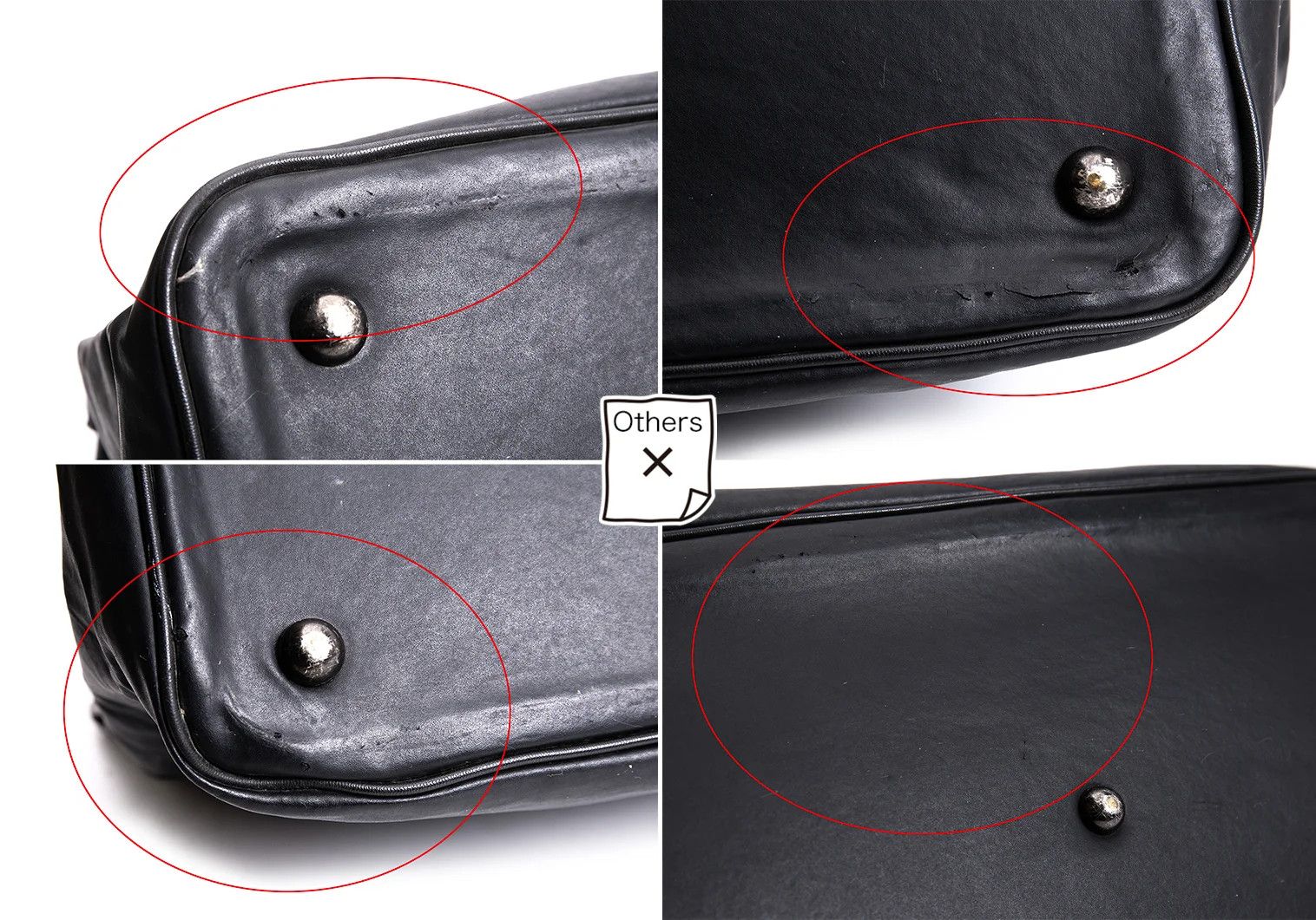 Jean Paul Gaultier Coated Doctor Bag with Frame in Black Size ONE SIZE - 13 Thumbnail