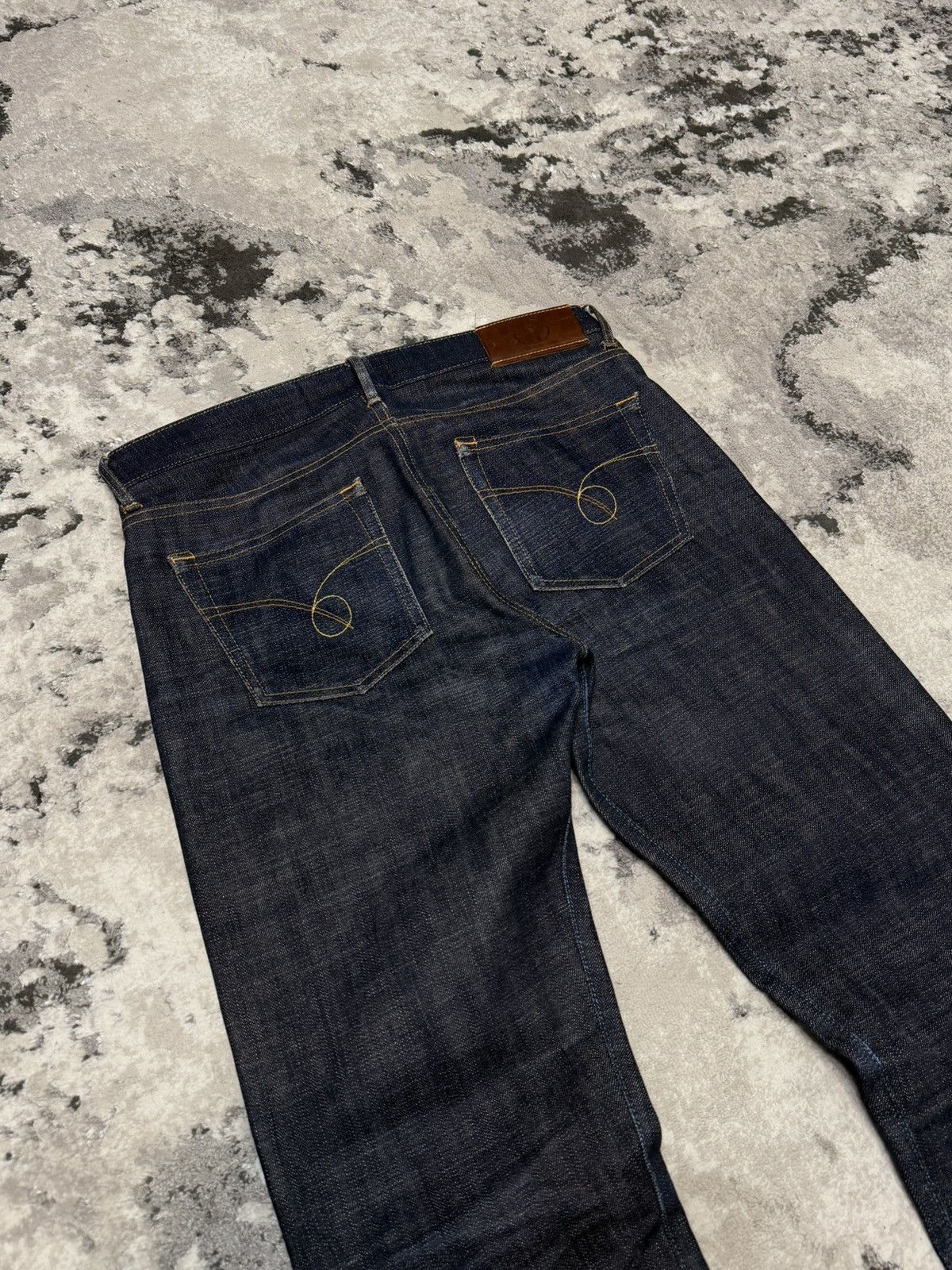 Japan Blue Crazy Japan Blue Selvedge Indigo Jeans Hedi Yohji Raf Miyake Size US 31 - 12 Thumbnail