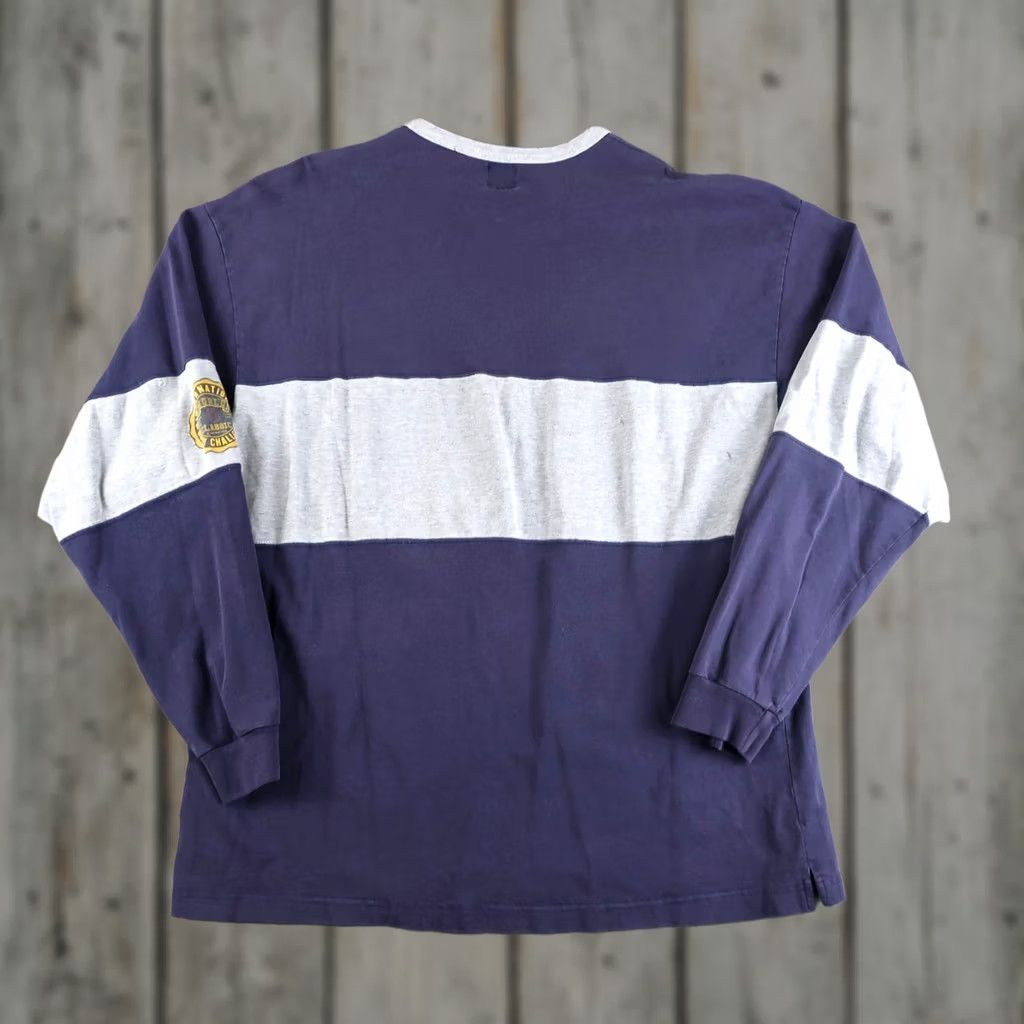 Gap VINTAGE Gap Rugby T Shirt Mens XL Blue Two Tone 90s Made in USA Size US XL / EU 56 / 4 - 1 Thumbnail